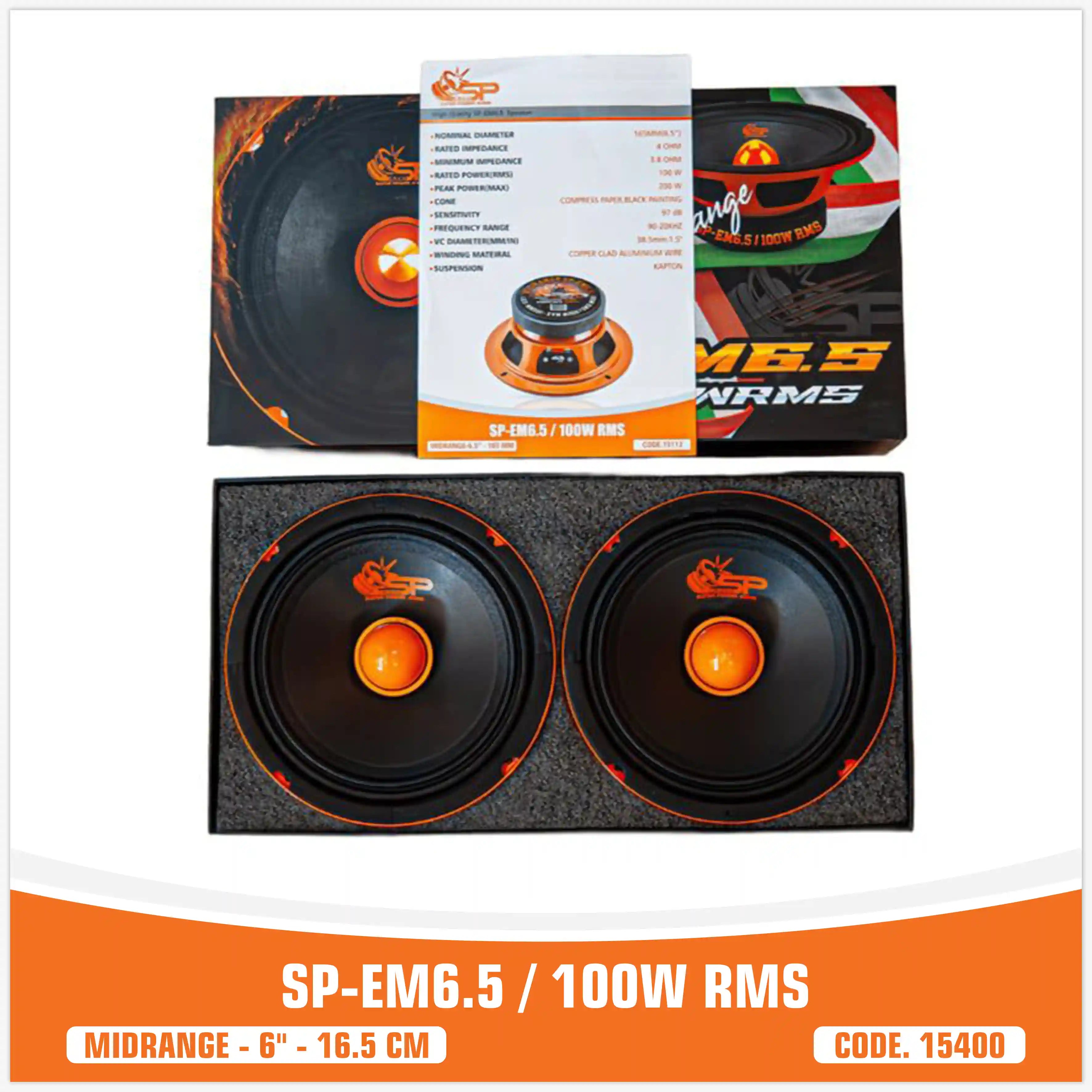 SP-EM 6.5- 100W RMS (PAIR PRICE)
