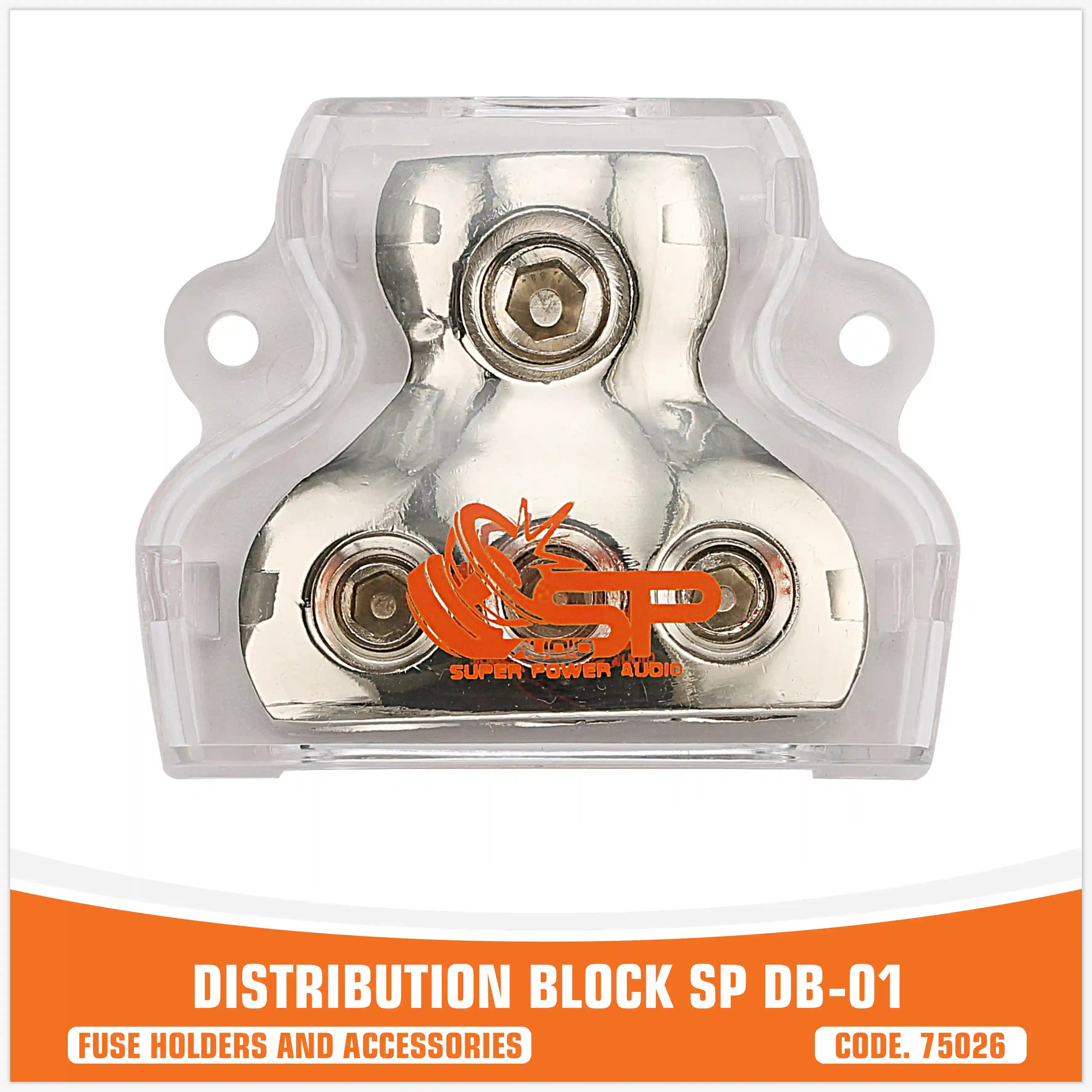 SP DB 01 DISTR BLOCK 1X0GA IN + 3X4GA OUT (UNIT PRICE)