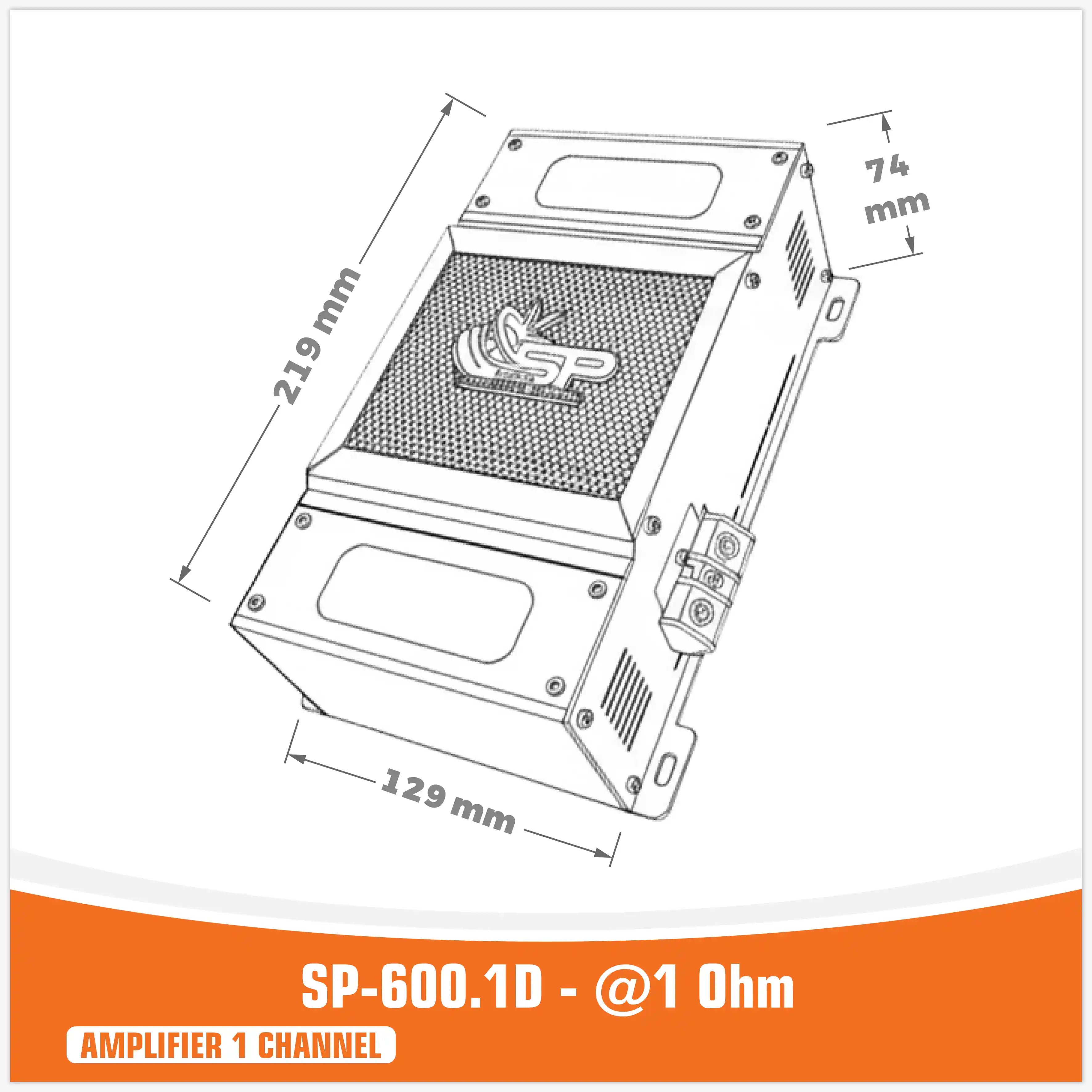 SP-600.1D - @1 ohm