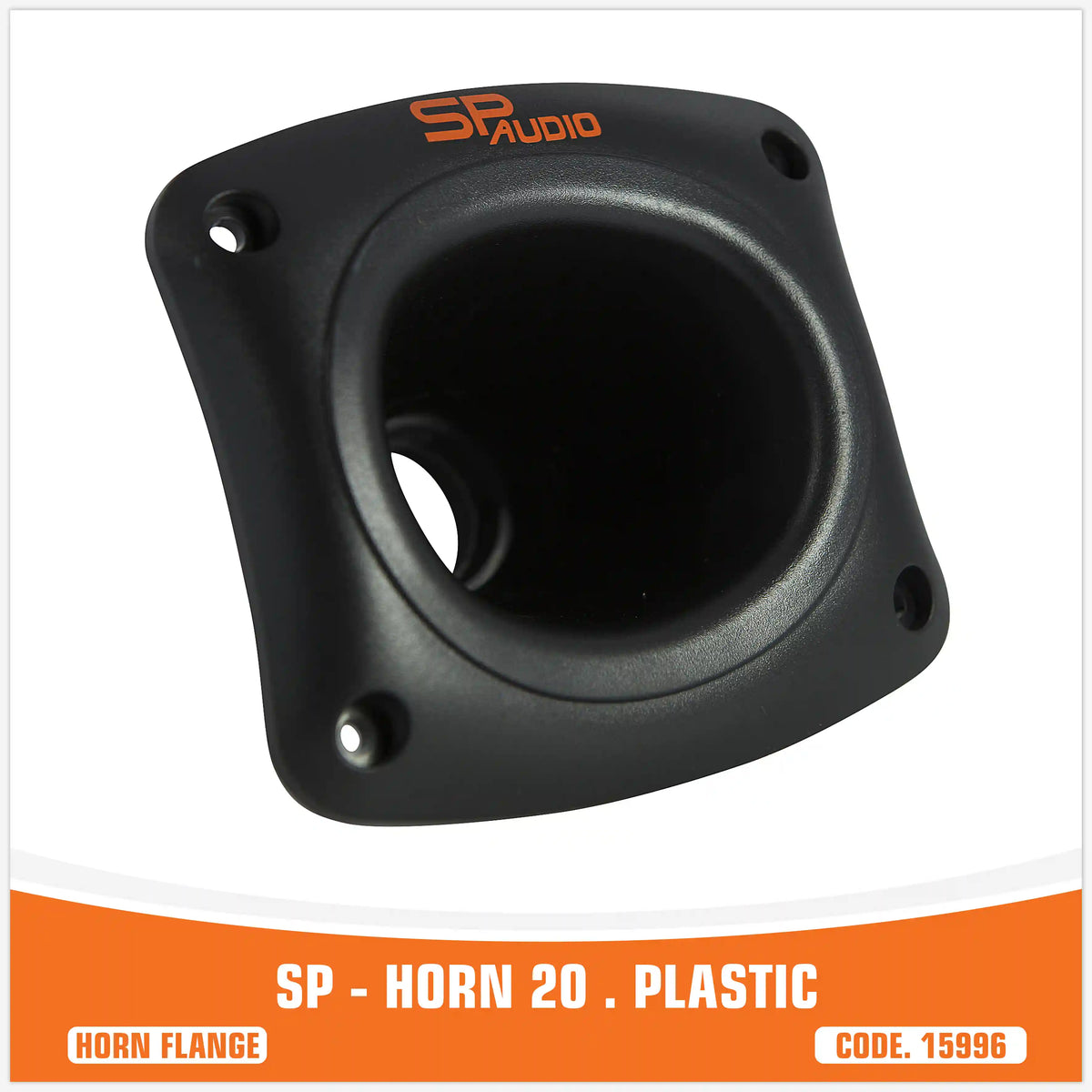 SP-HORN 20 ปากแตรสีดำ พลาสติก สำหรับไดรเวอร์คอมเพรสชัน – SP Audio – ภาพที่ 4