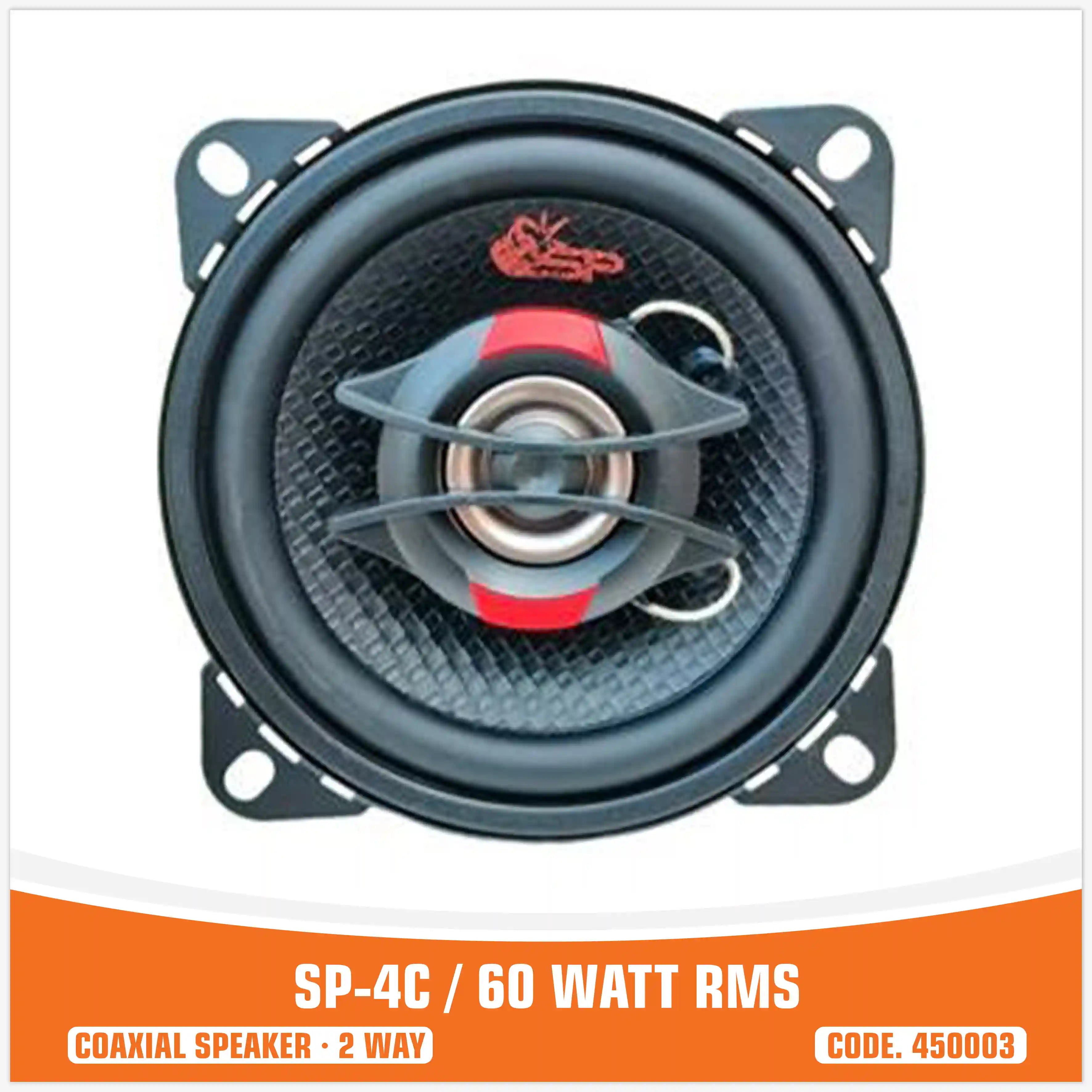 ลำโพงโคแอกเชียล SP 4C ขนาด 4"/10 ซม. (ราคาต่อคู่)