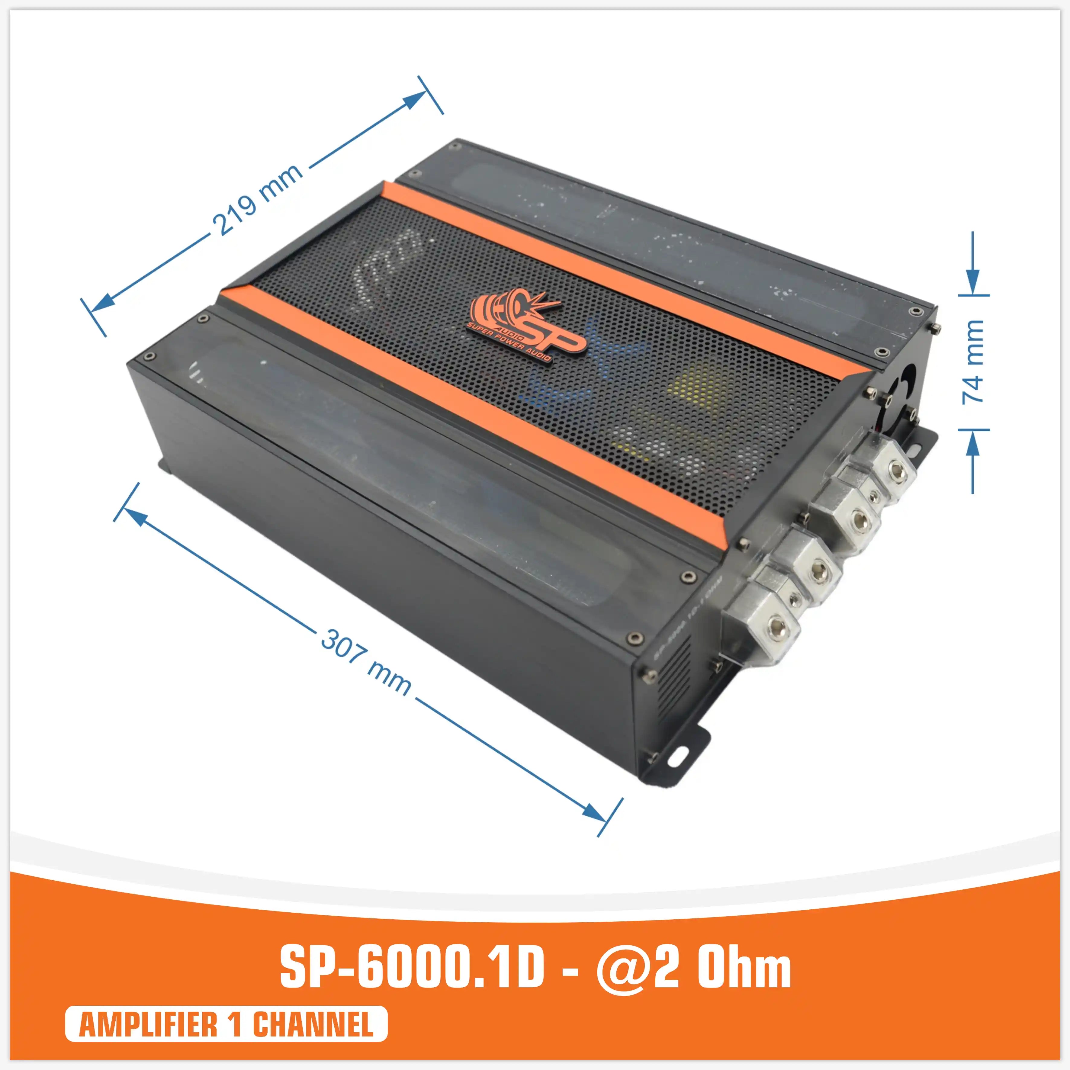 SP-6000.1D - @2 ohm