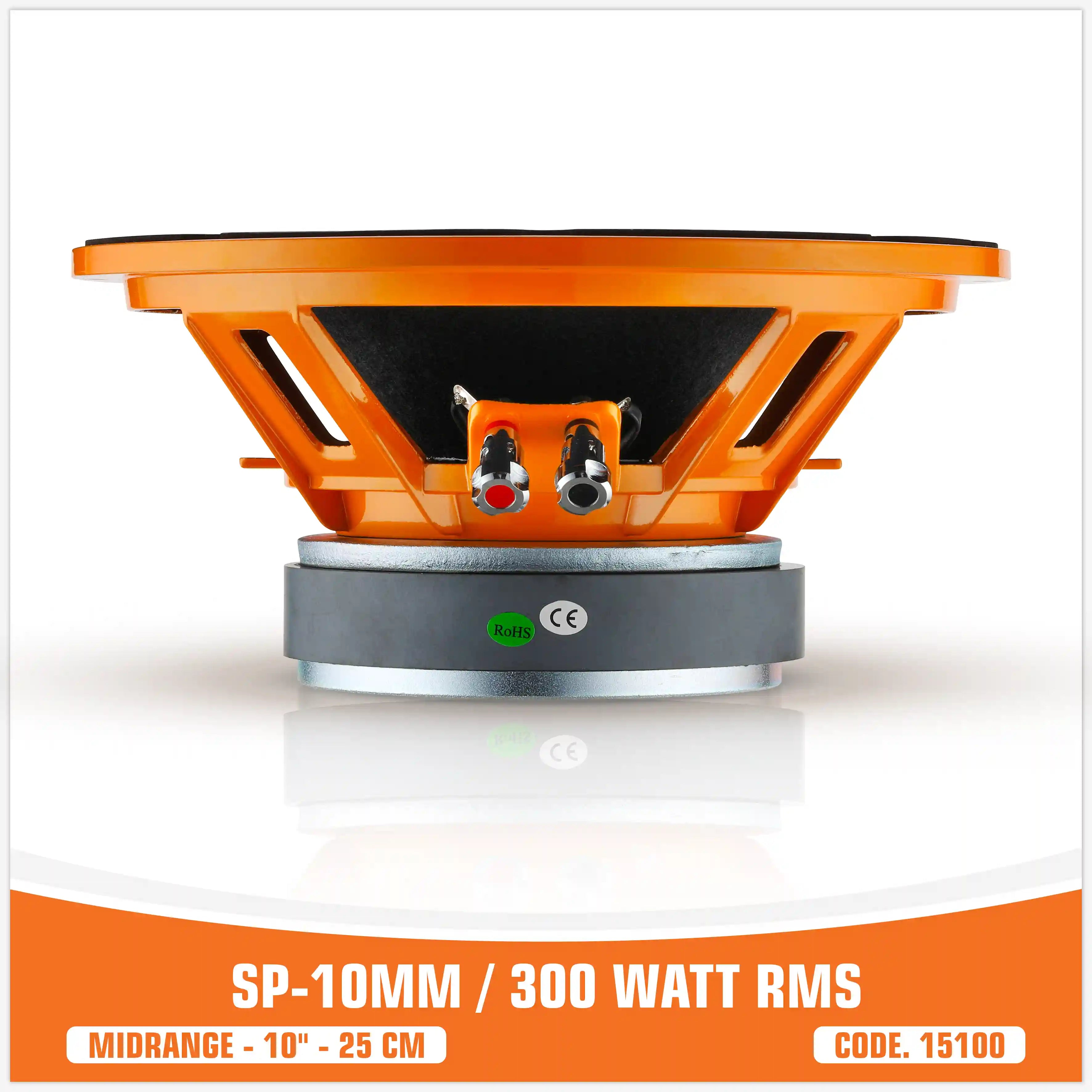 SP 10MM MIDRANGE EXTREME 10"/25CM 300W RMS (UNIT PRICE)