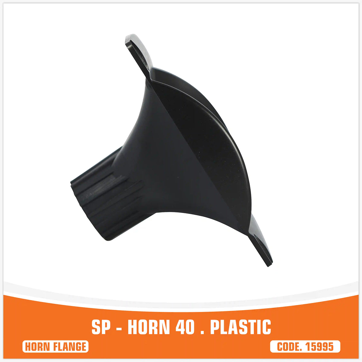SP-HORN 40 ปากแตรสีดำ พลาสติก สำหรับไดรเวอร์คอมเพรสชัน – SP Audio – ภาพที่ 4