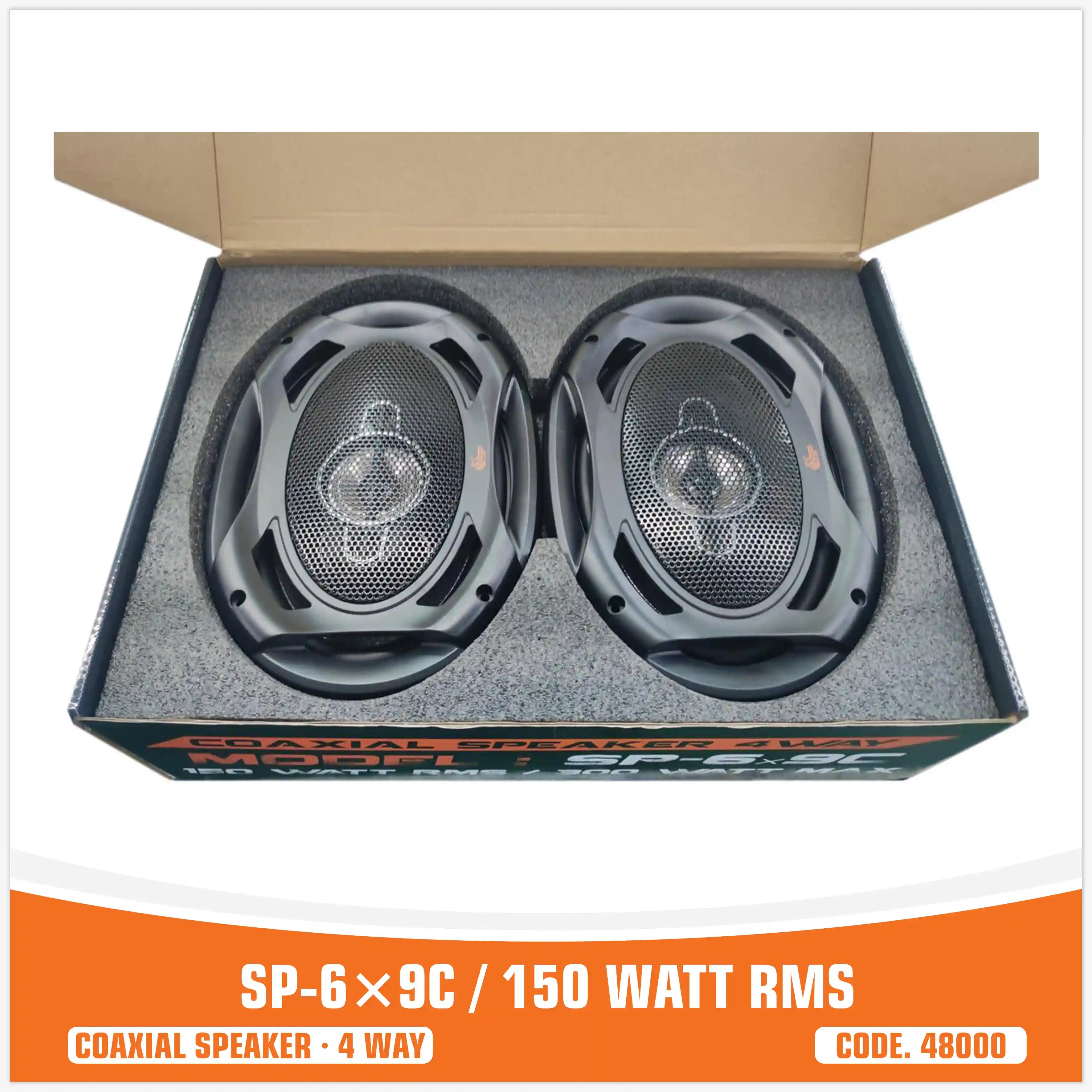 ลำโพงโคแอกเชียล SP 6X9C ขนาด 6X9"/16X22 ซม. (ราคาต่อคู่)