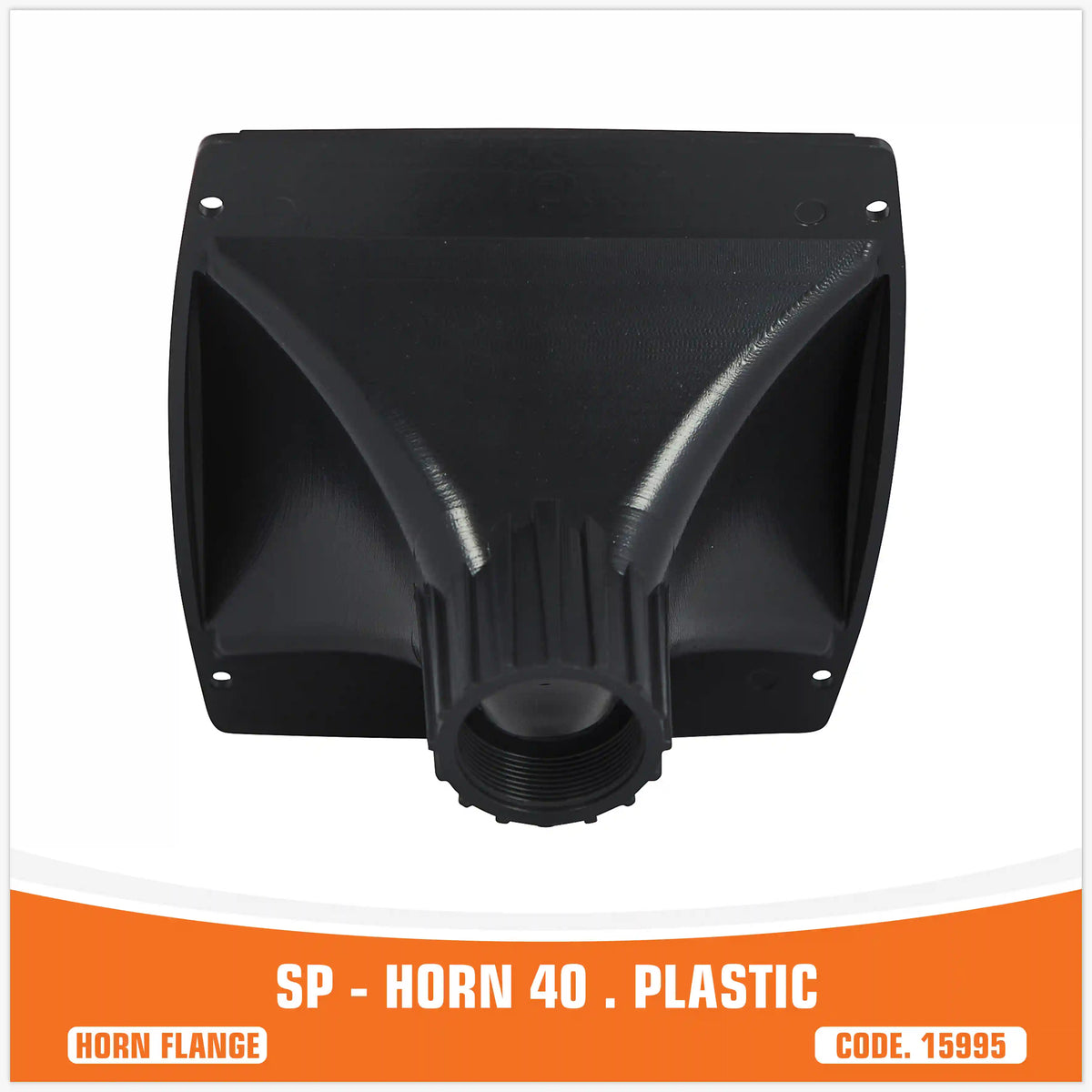 SP-HORN 40 ปากแตรสีดำ พลาสติก สำหรับไดรเวอร์คอมเพรสชัน – SP Audio – ภาพที่ 5