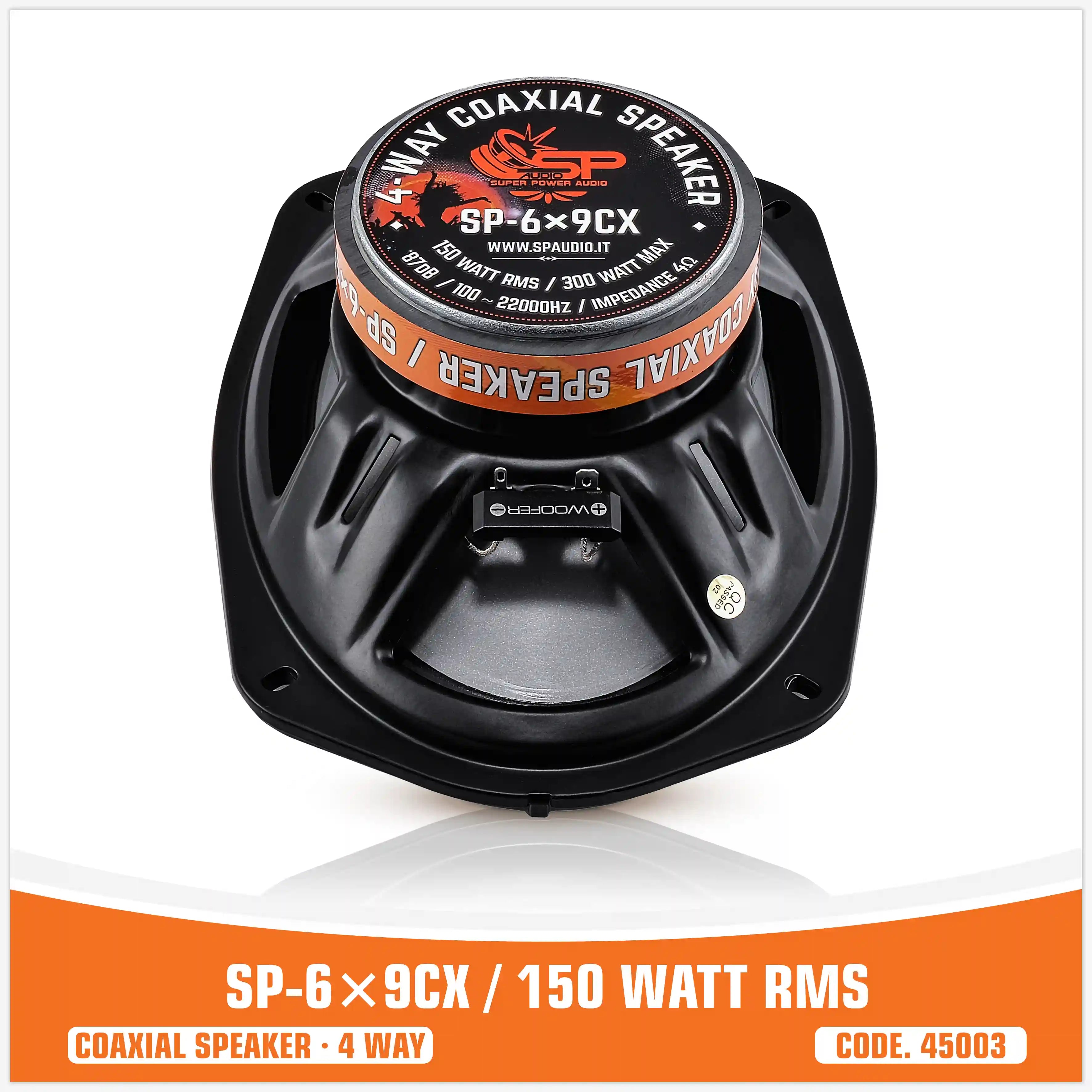 SP 6X9CX COAXIAL SPEAKERS 6X9"/16X22CM 150W RMS (PAIR PRICE)