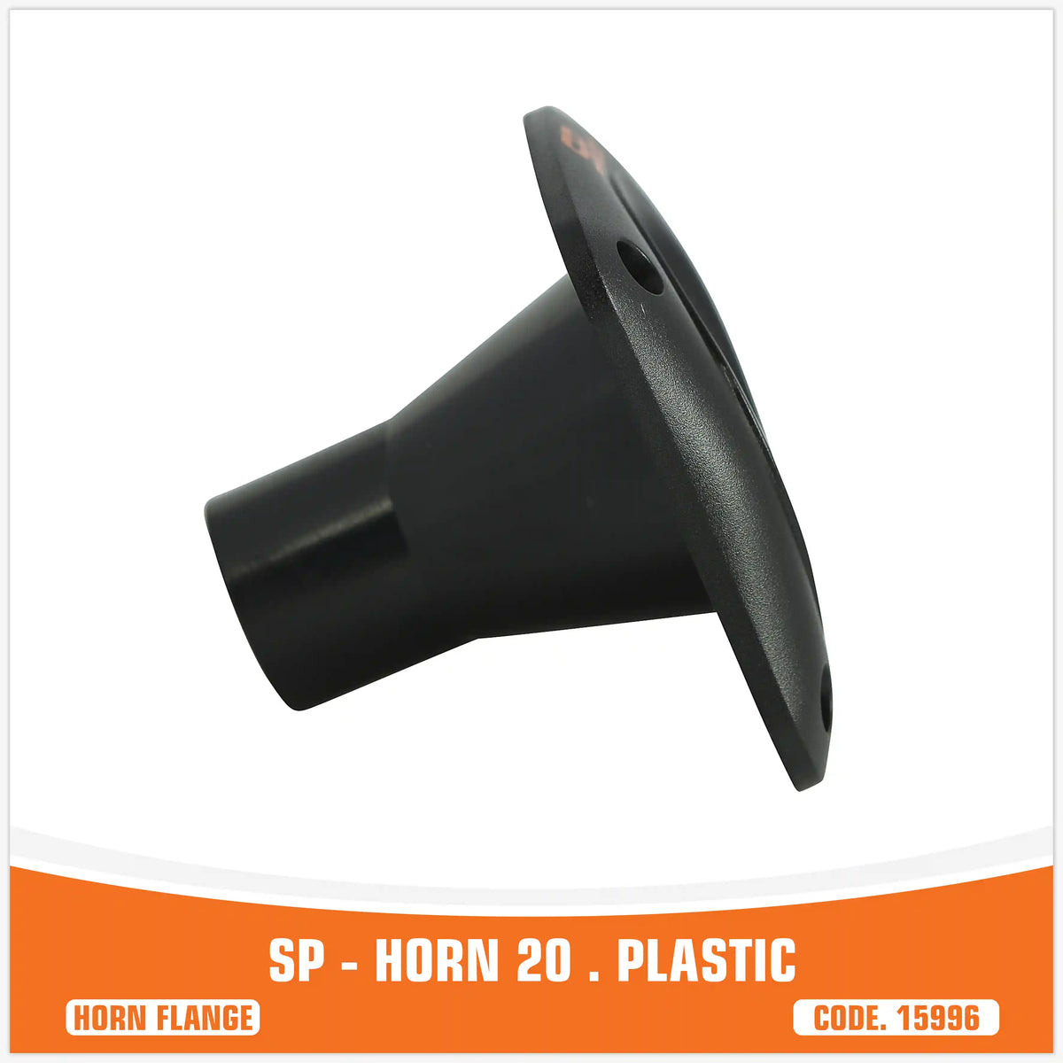 SP-HORN 20 ปากแตรสีดำ พลาสติก สำหรับไดรเวอร์คอมเพรสชัน – SP Audio – ภาพที่ 5