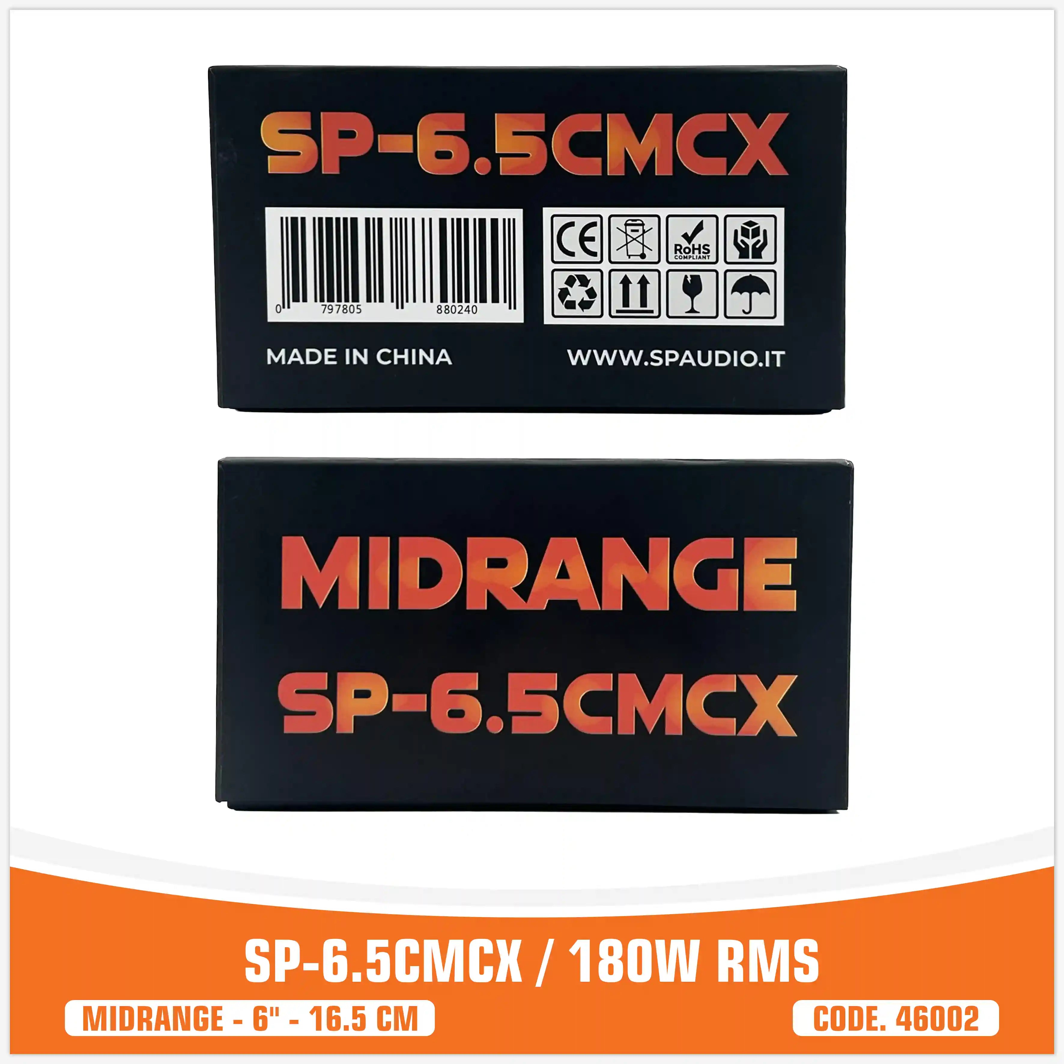 SP 6.5CM CX MIDRANGE 6.5"/16.5CM 180W RMS (PAIR PRICE)