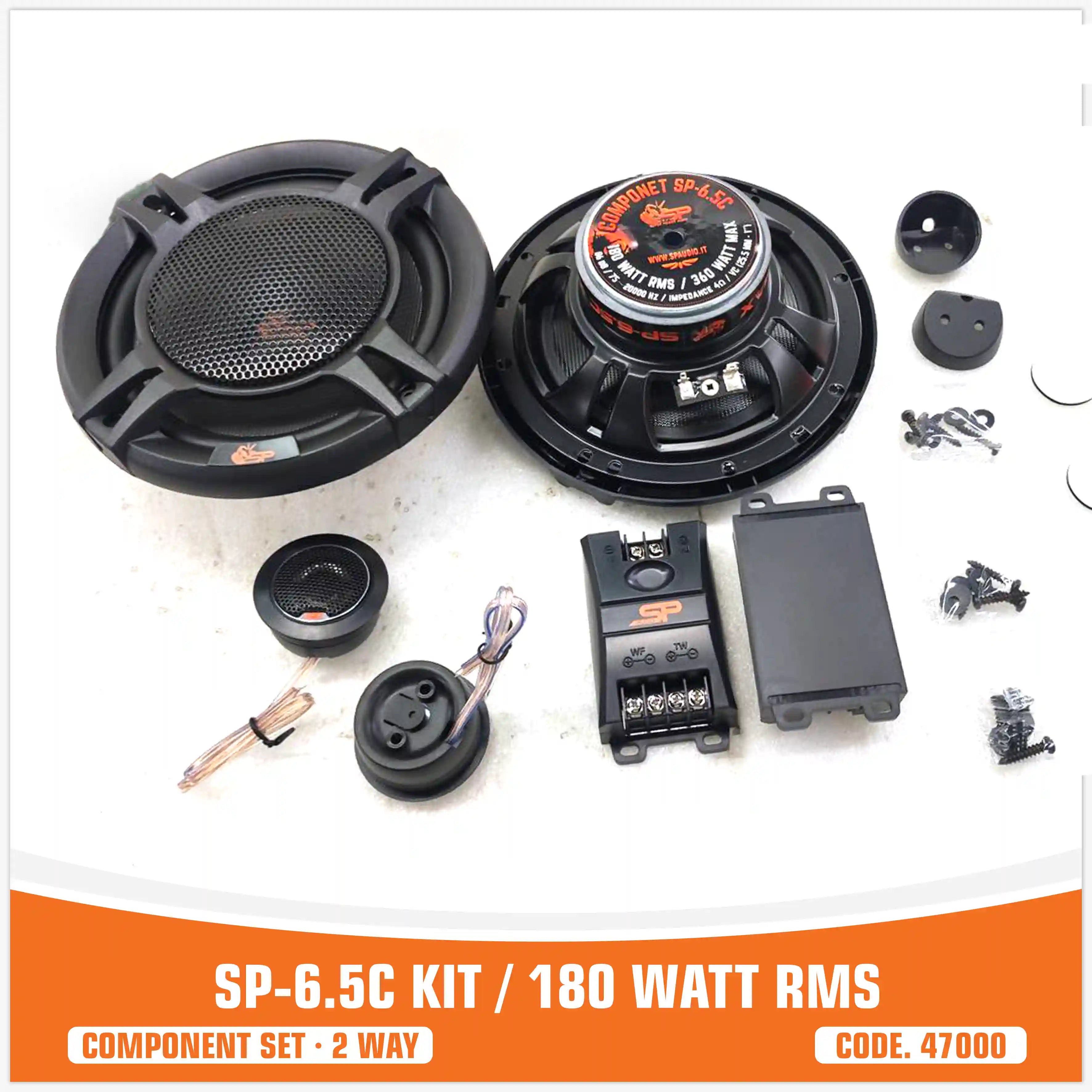 SP 6.5C KIT . 2 WAY 2 WOOFER +2 TW + 2 CROSS (KIT PRICE)