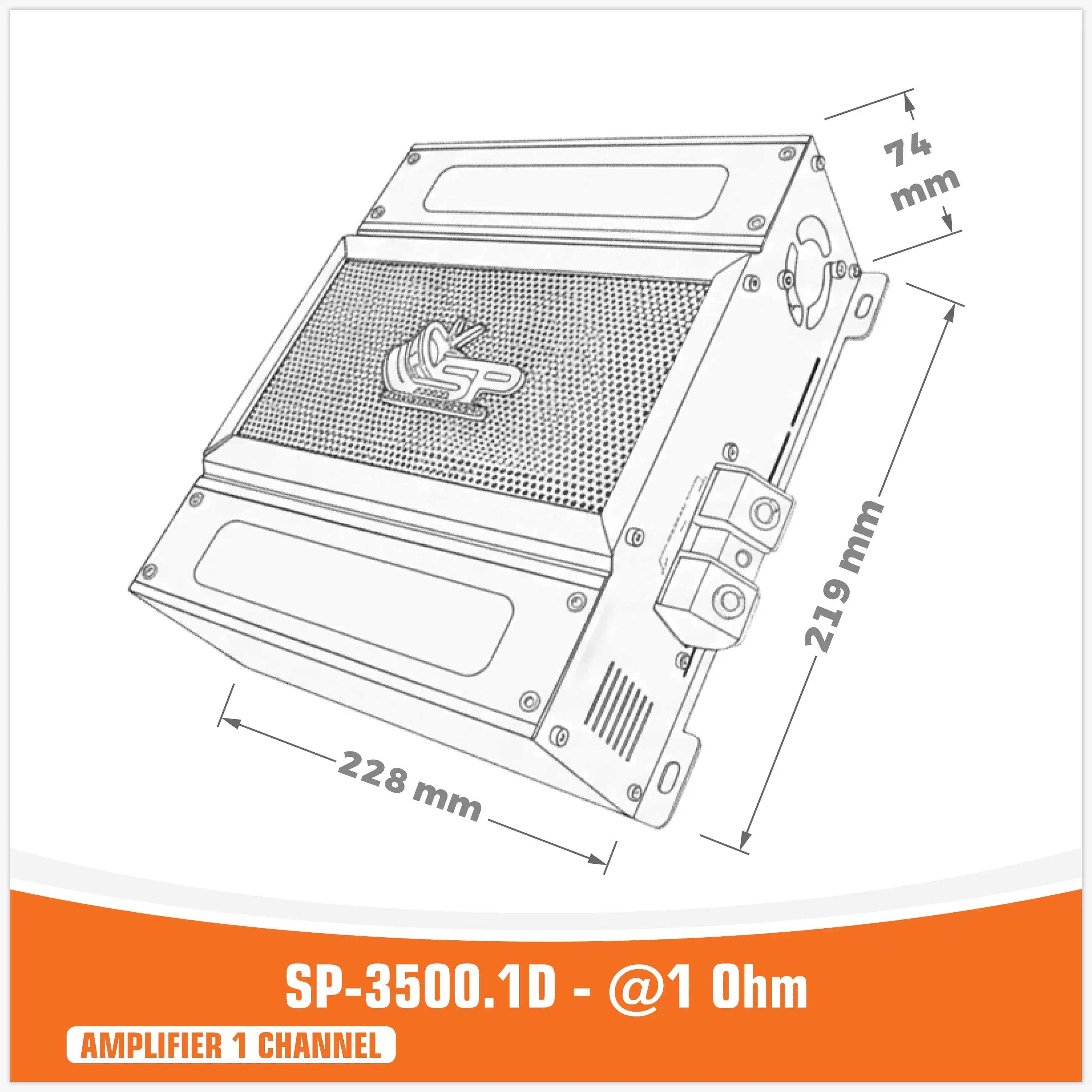 SP-3500.1D - @1 ohm