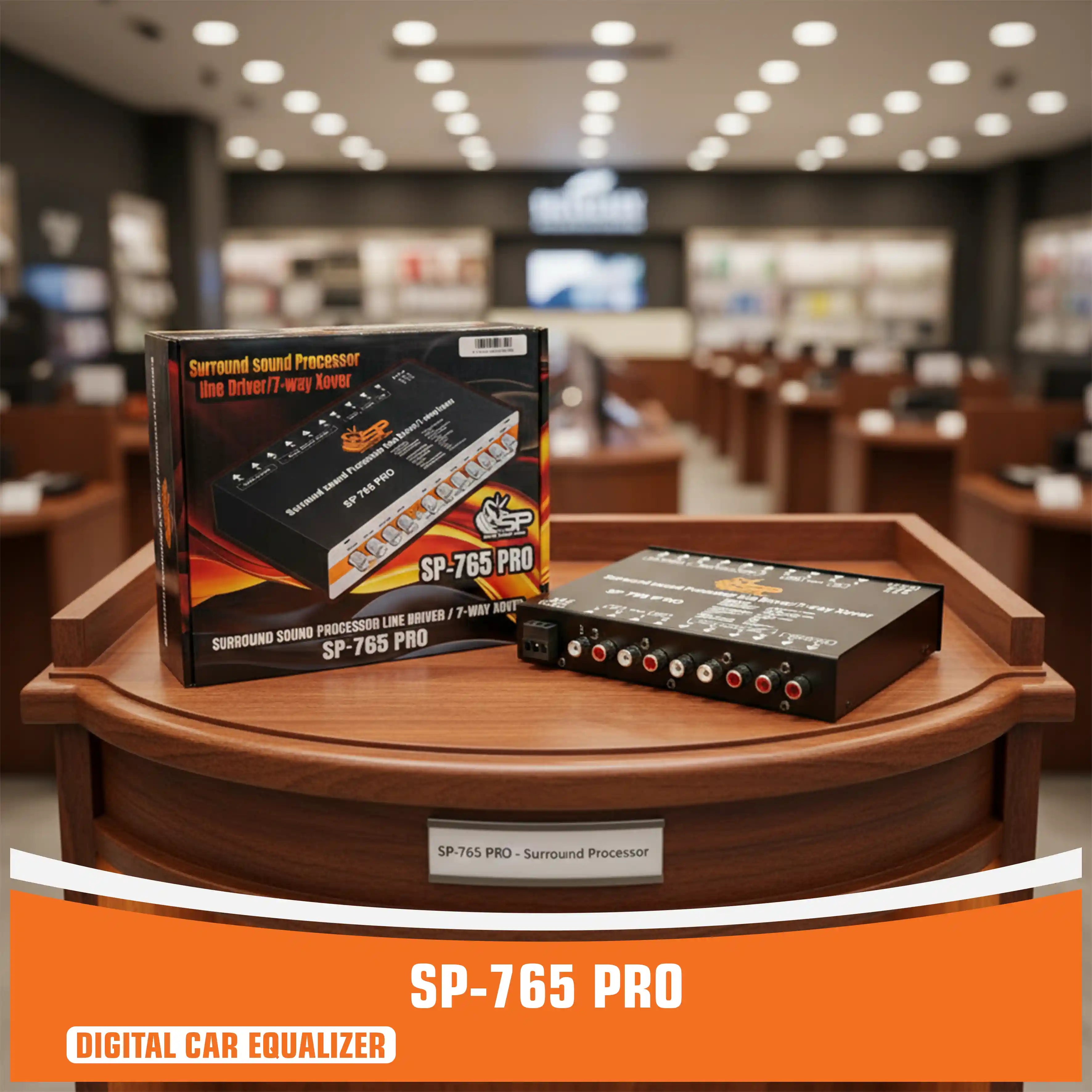 SP-765 PRO - DIGITAL EQUALIZER PROCESSOR