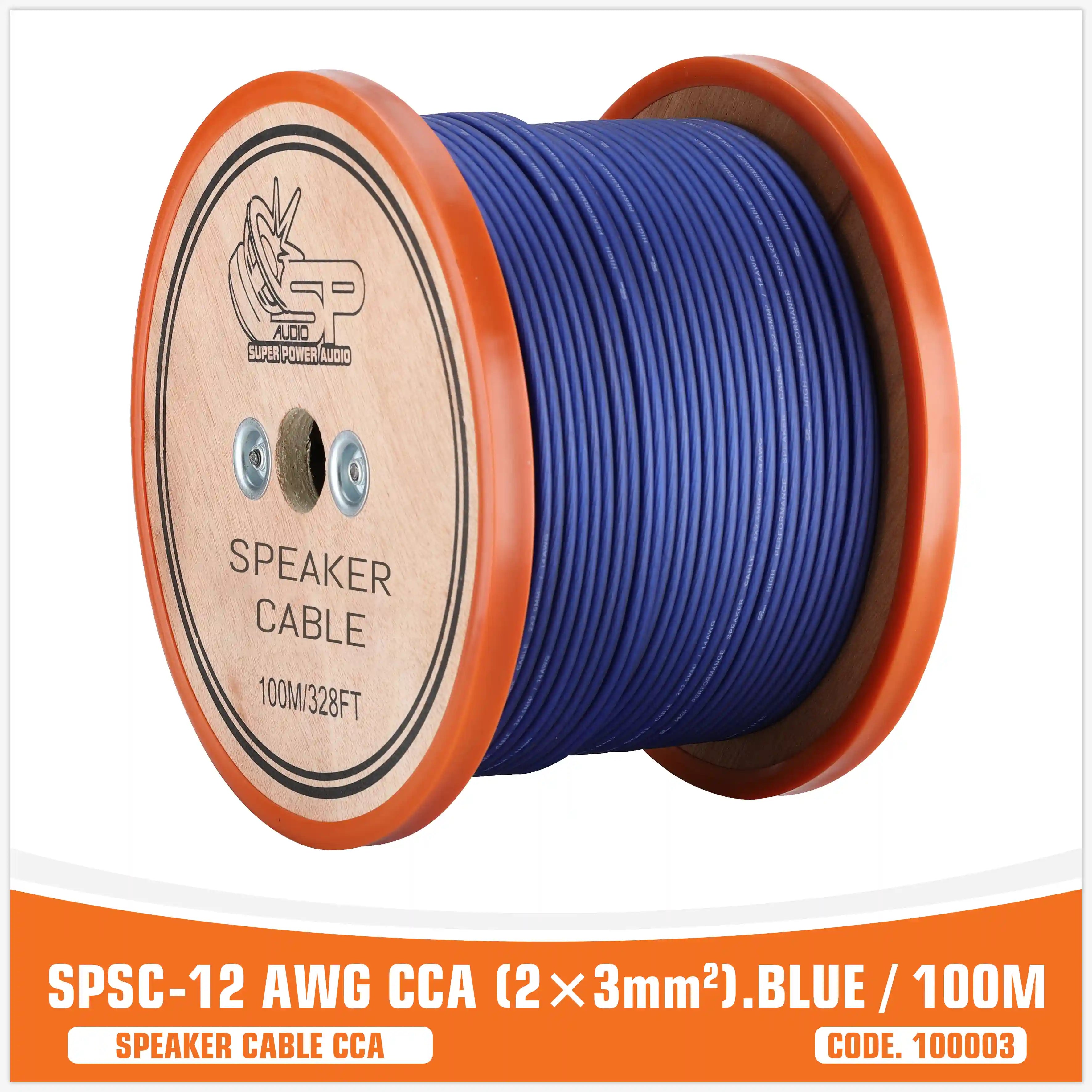 SP 12GA BLUE CCA (100M/SPOOL)