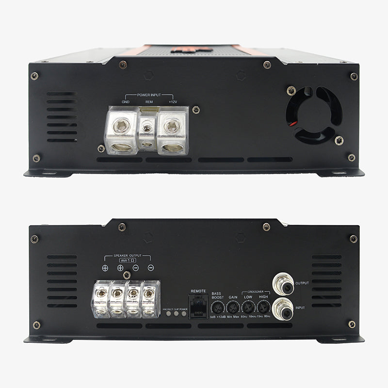 SP-3500.1D @1 ohm 1-channel Class D car amplifier - view 4