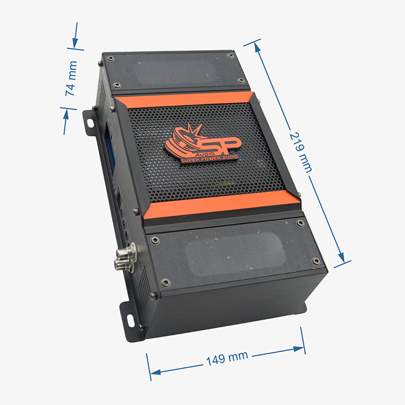 SP-1200.1D @2 ohm 1-channel Class D car amplifier - view 4