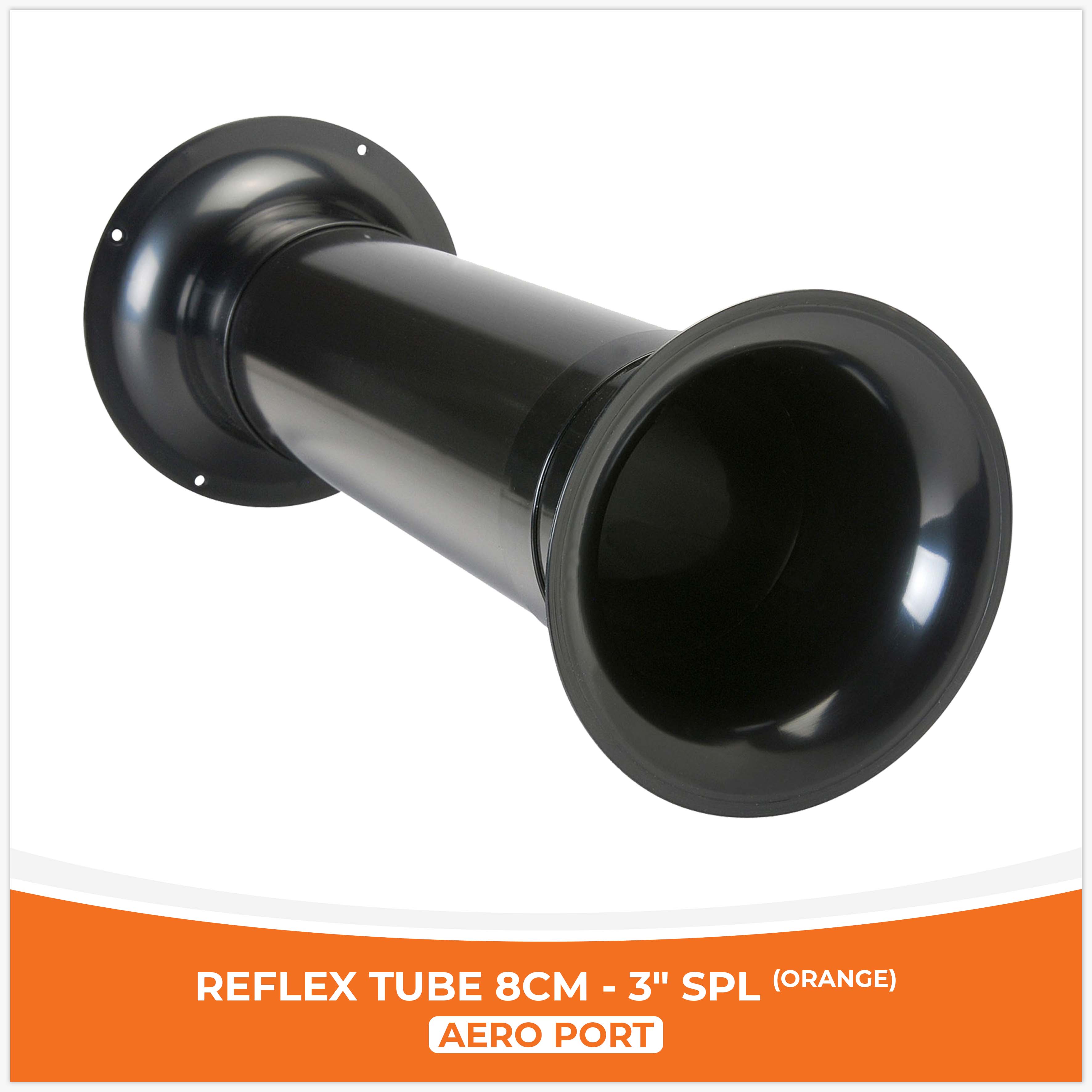 REFLEX TUBE 8CM/3" SPL ORANGE