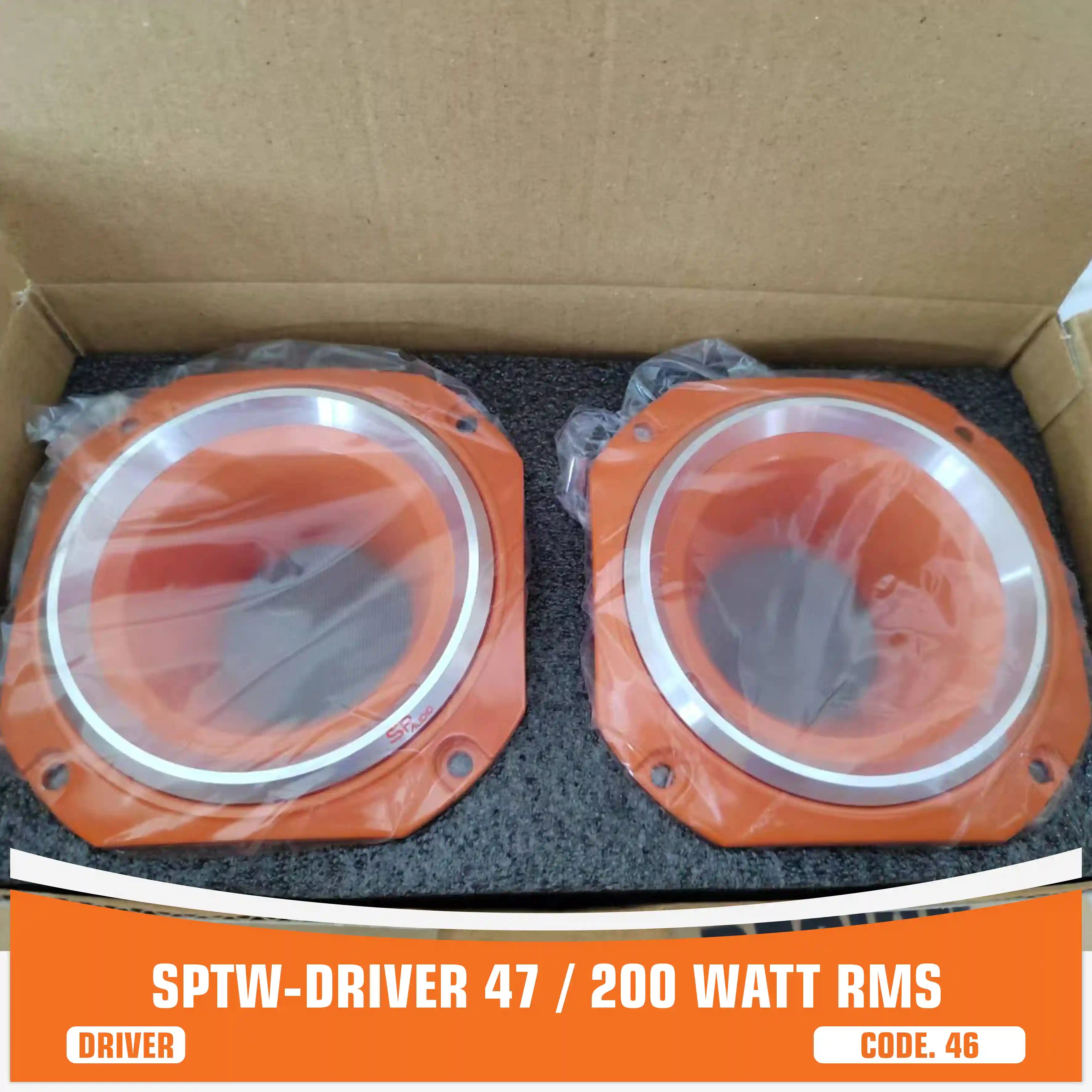 SP DRIVER 47 COMPLETE DRIVER WITH HORN 200W RMS (PAIR PRICE)