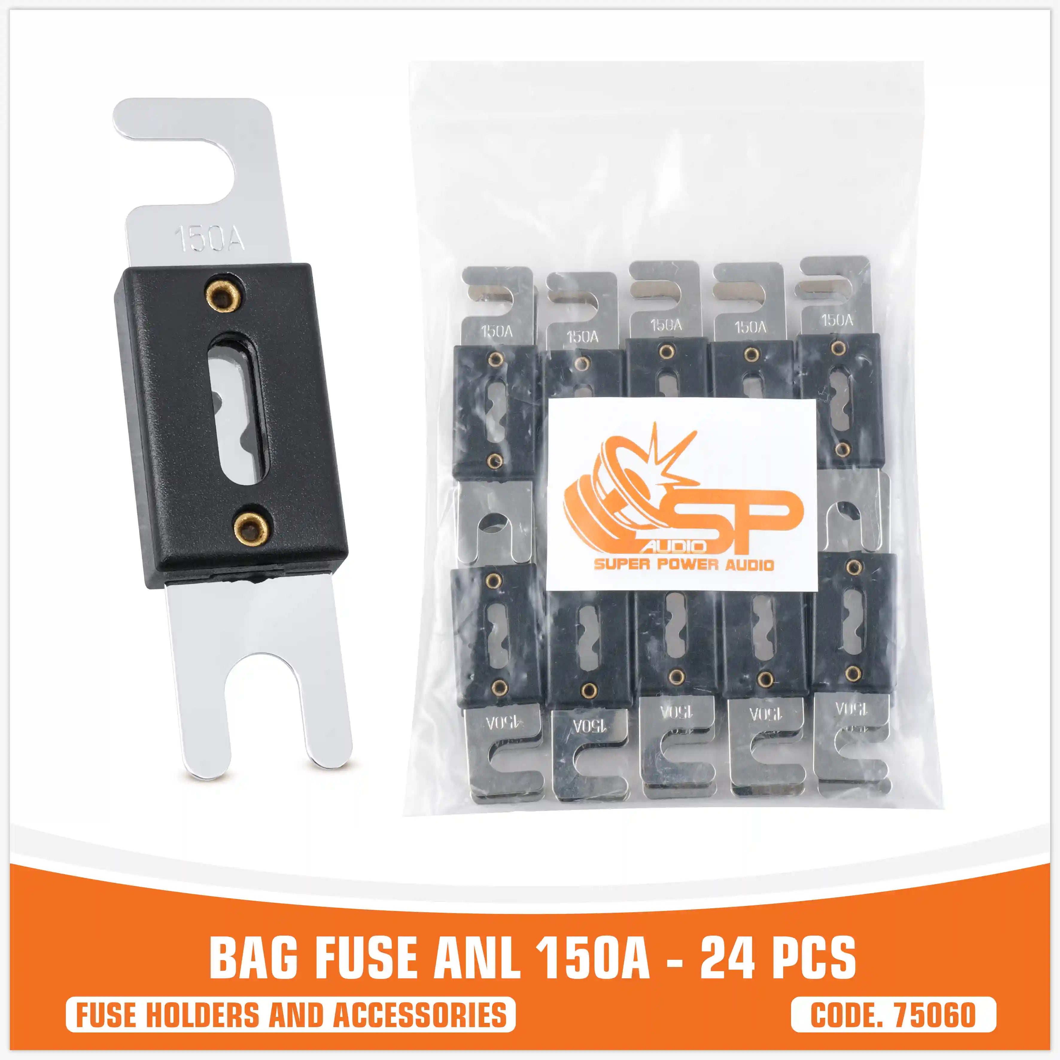 SP ANL 150A FUSE BAG MAXY ANL 24 PCS (PRICE FOR PACK)