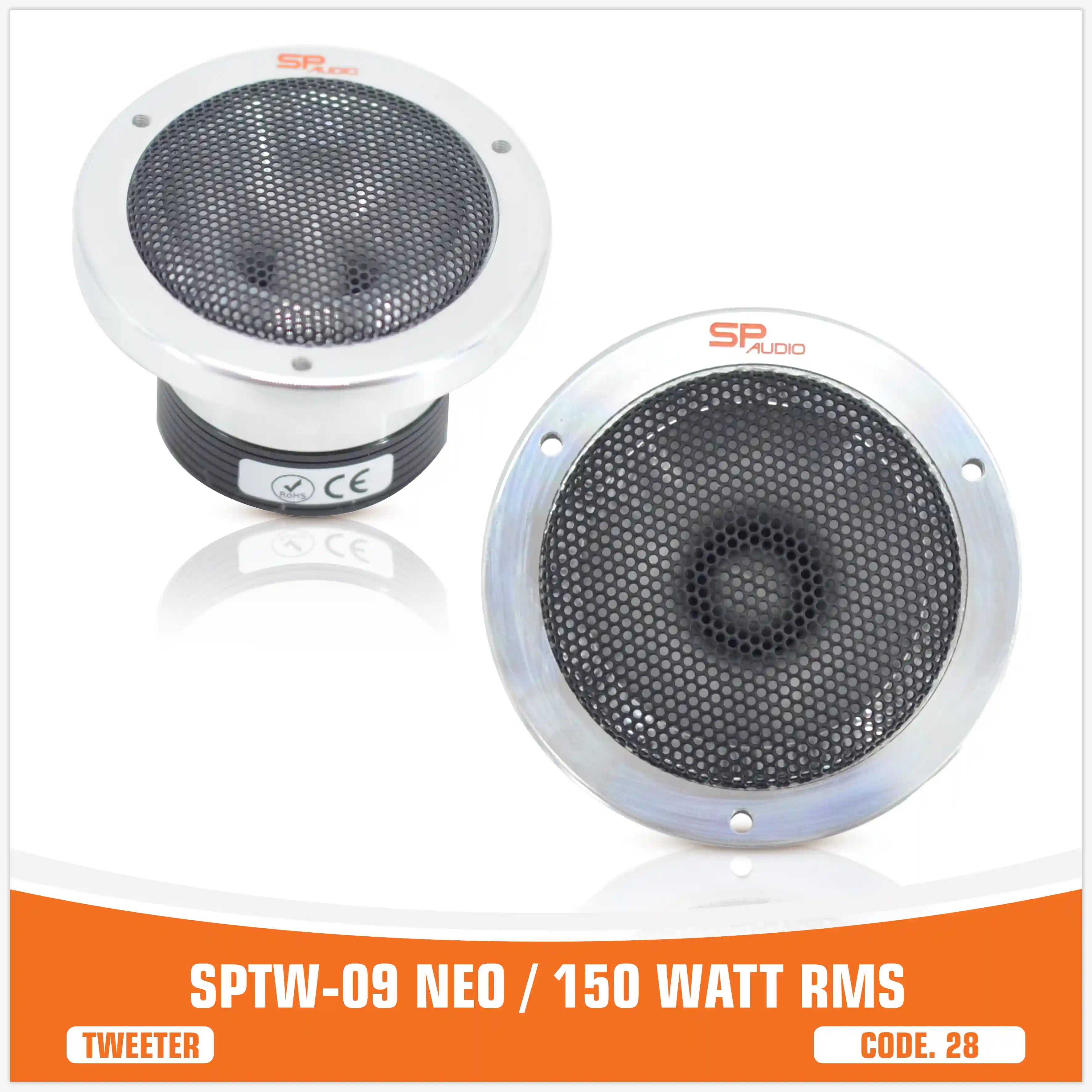 SP TW 09 NEO BULLET TWEETER NEO MAGNET 150W RMS (UNIT PRICE)