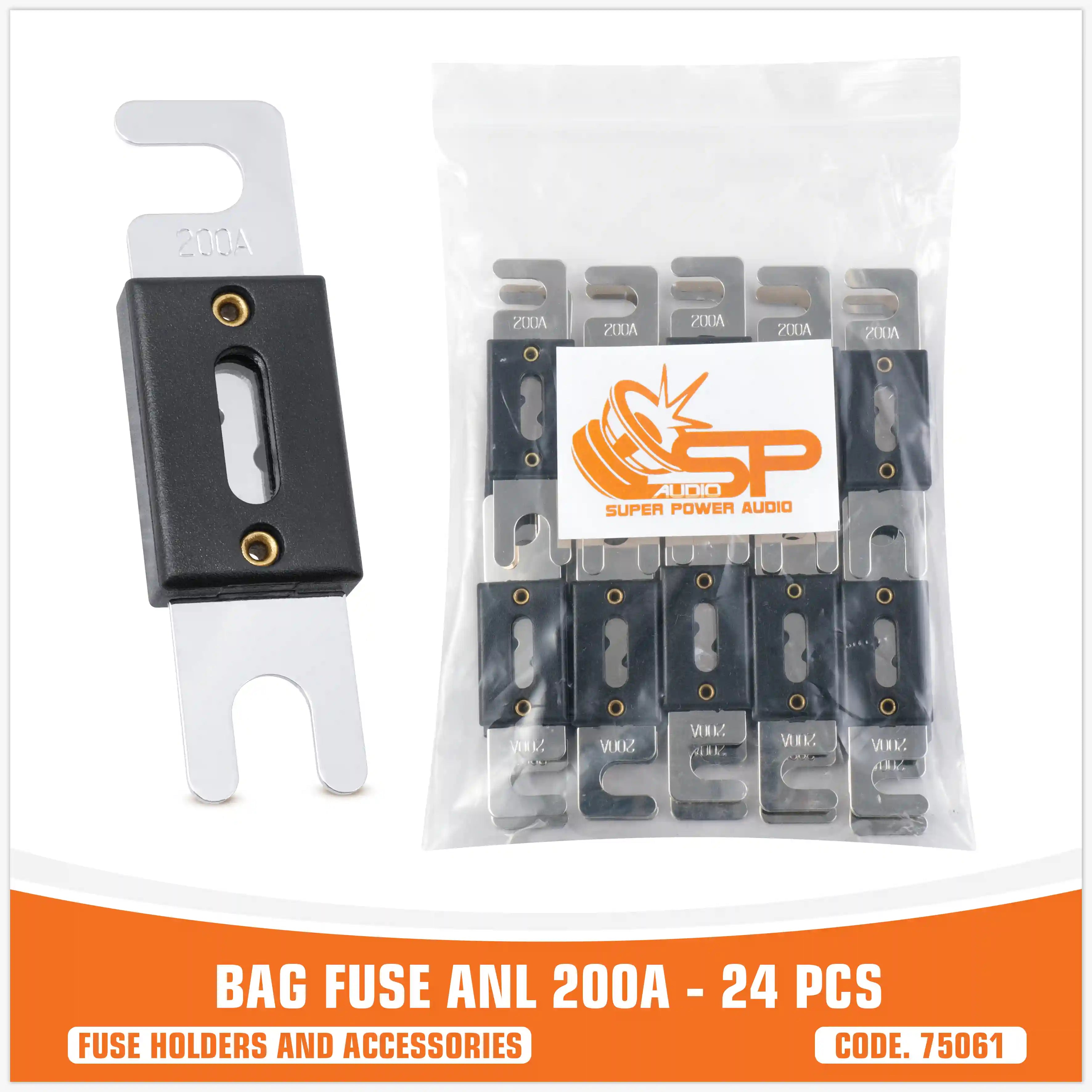 SP ANL 200A FUSE BAG MAXY ANL 24 PCS (PRICE FOR PACK)