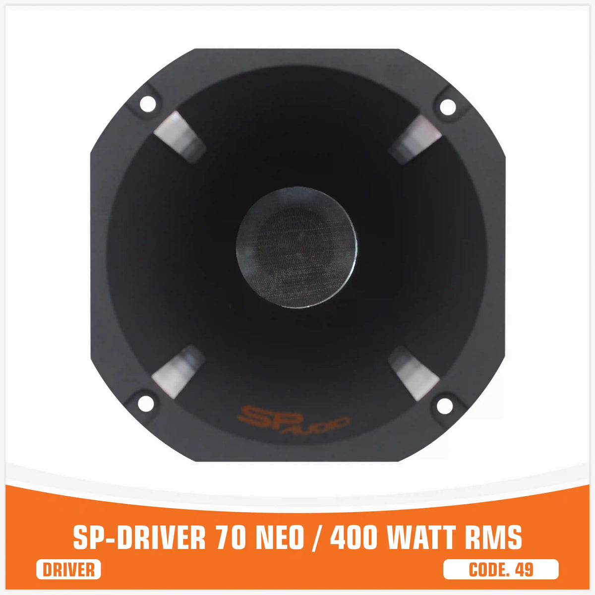SP DRIVER 70 NEO complete compression driver with horn, neodymium magnet 400W RMS – SP Audio – view 5
