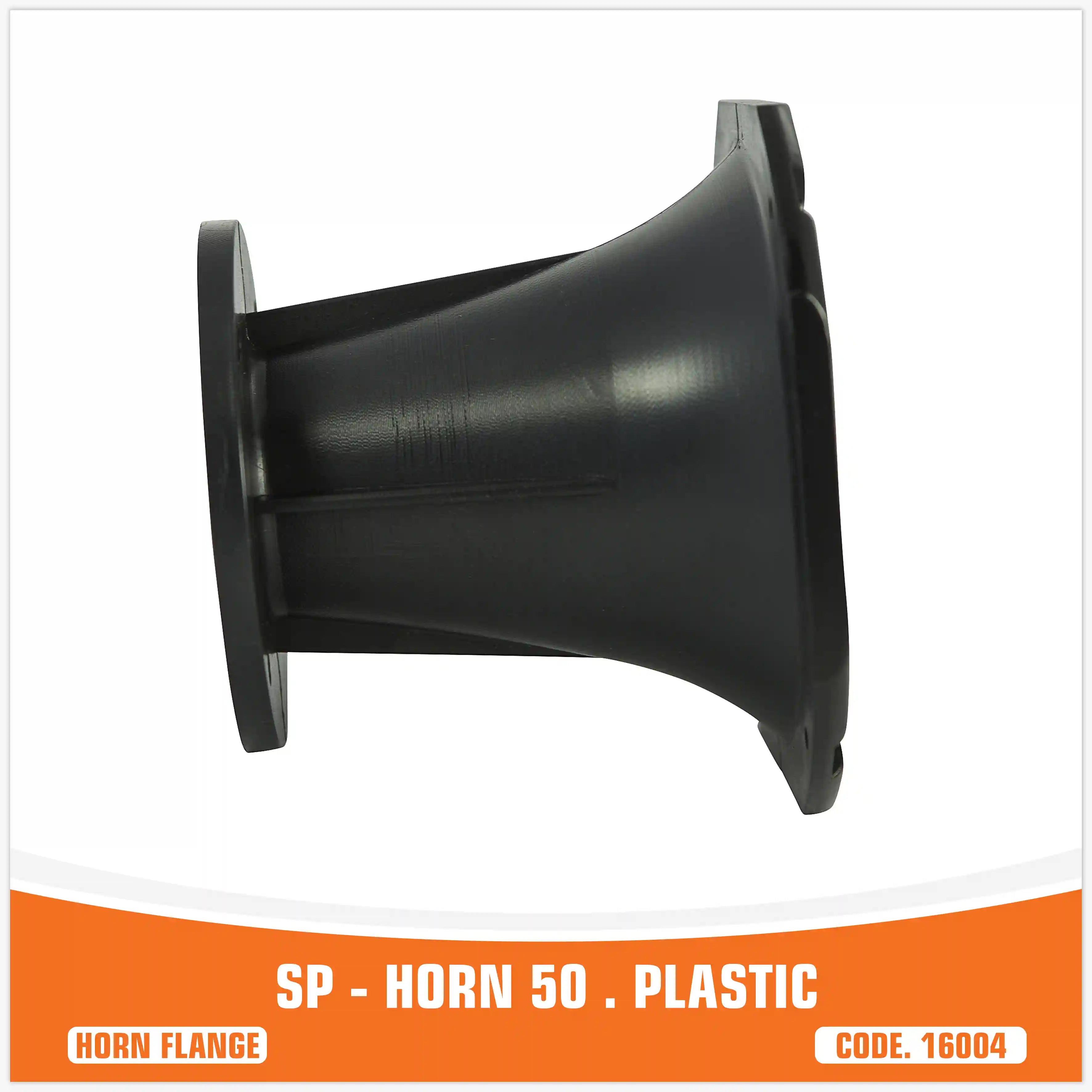 SP-HORN 50 black plastic horn flange for compression driver – SP Audio – view 4