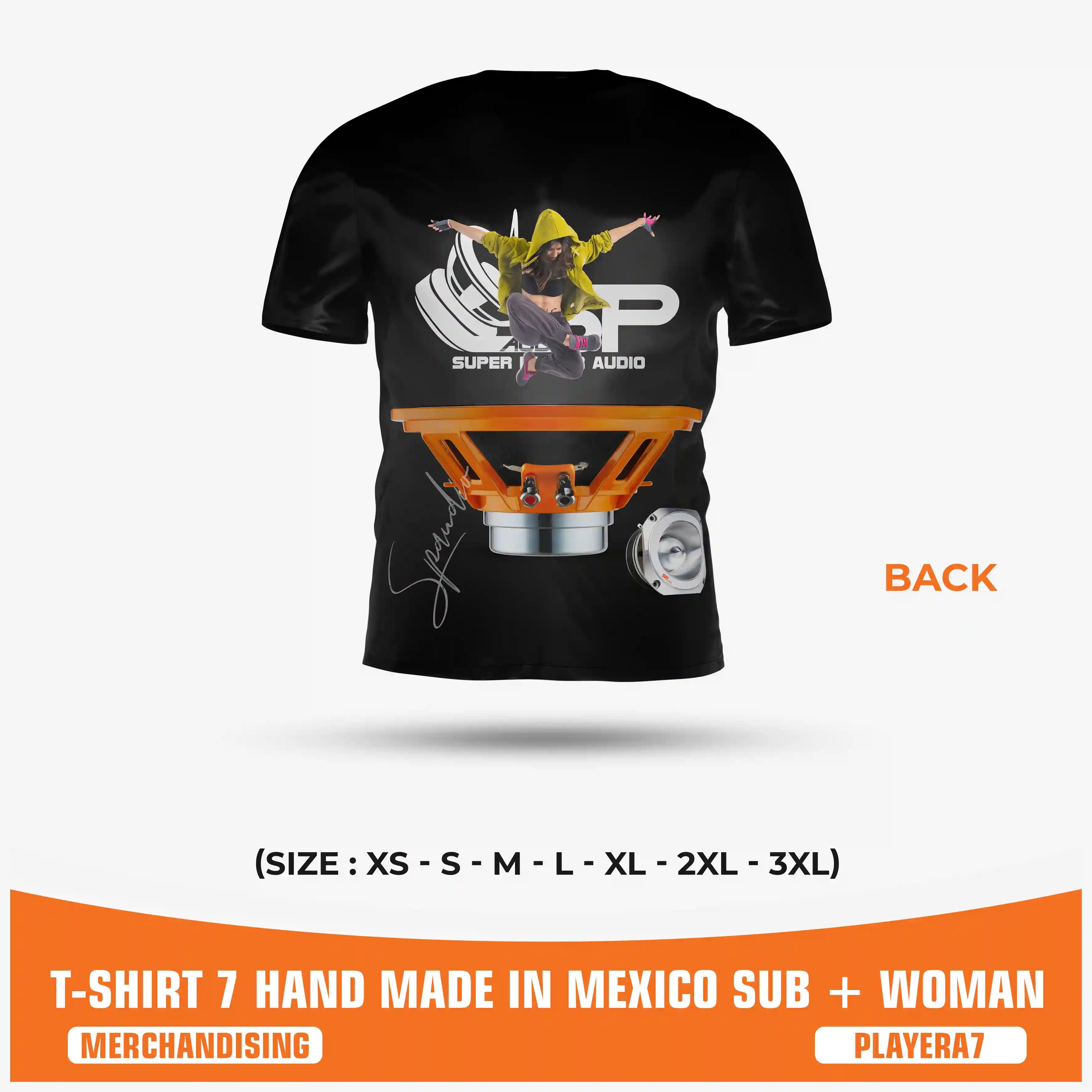 SPAUDIO T-SHIRT 7 (UNIT PRICE)