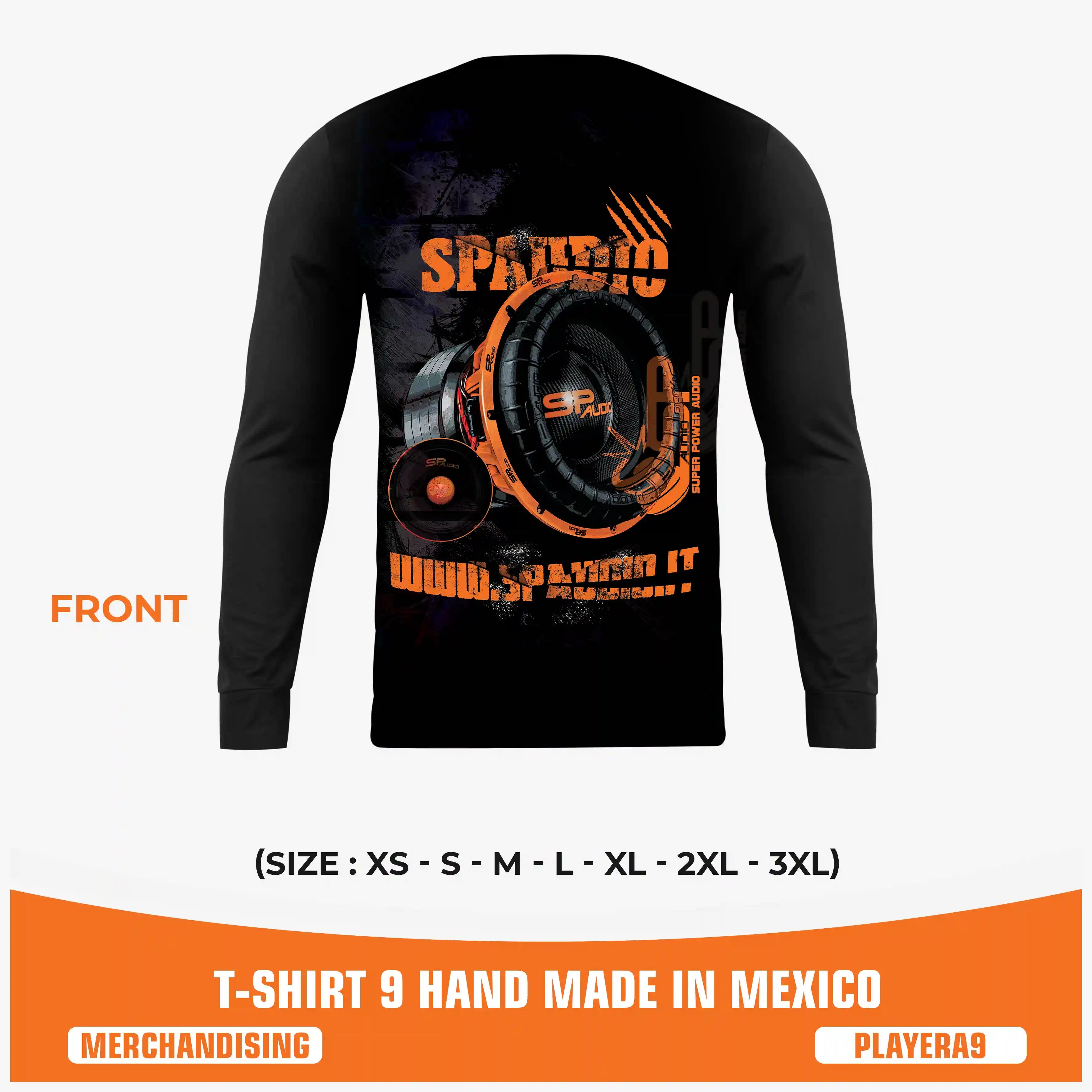 SPAUDIO T-SHIRT 9 (UNIT PRICE)