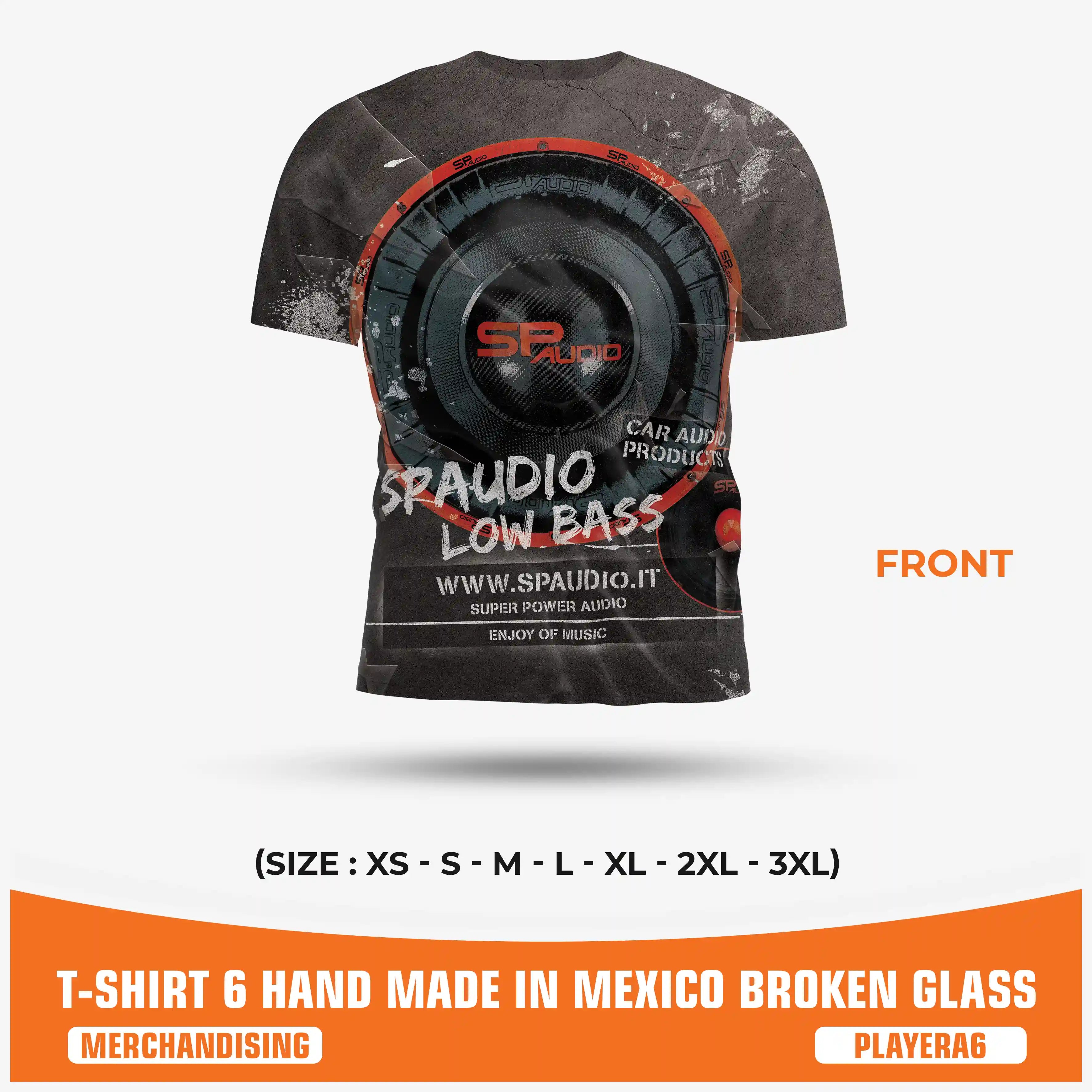 SPAUDIO T-SHIRT 6 (UNIT PRICE)