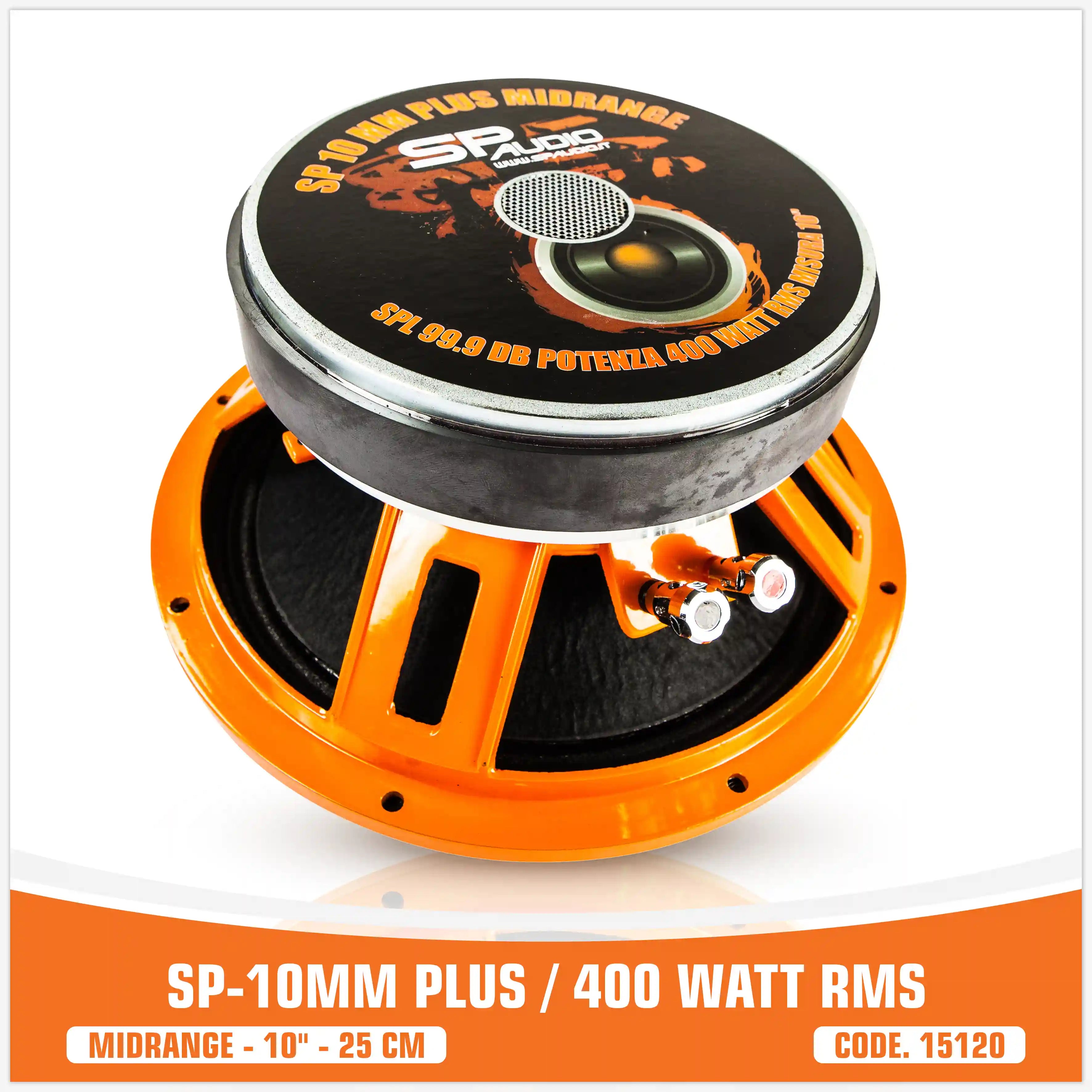 SP 10MM PLUS MIDRANGE EXTREME 10"/25CM BIG MODEL! 400W RMS (UNIT PRICE)