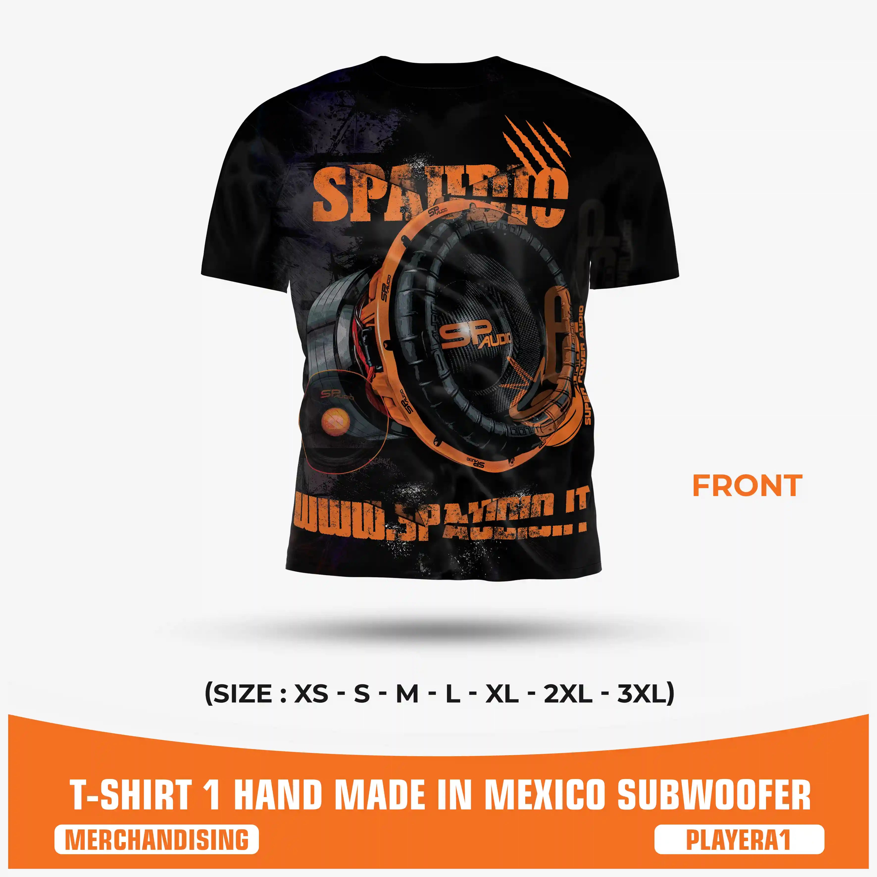SPAUDIO T-SHIRT 1 (UNIT PRICE)