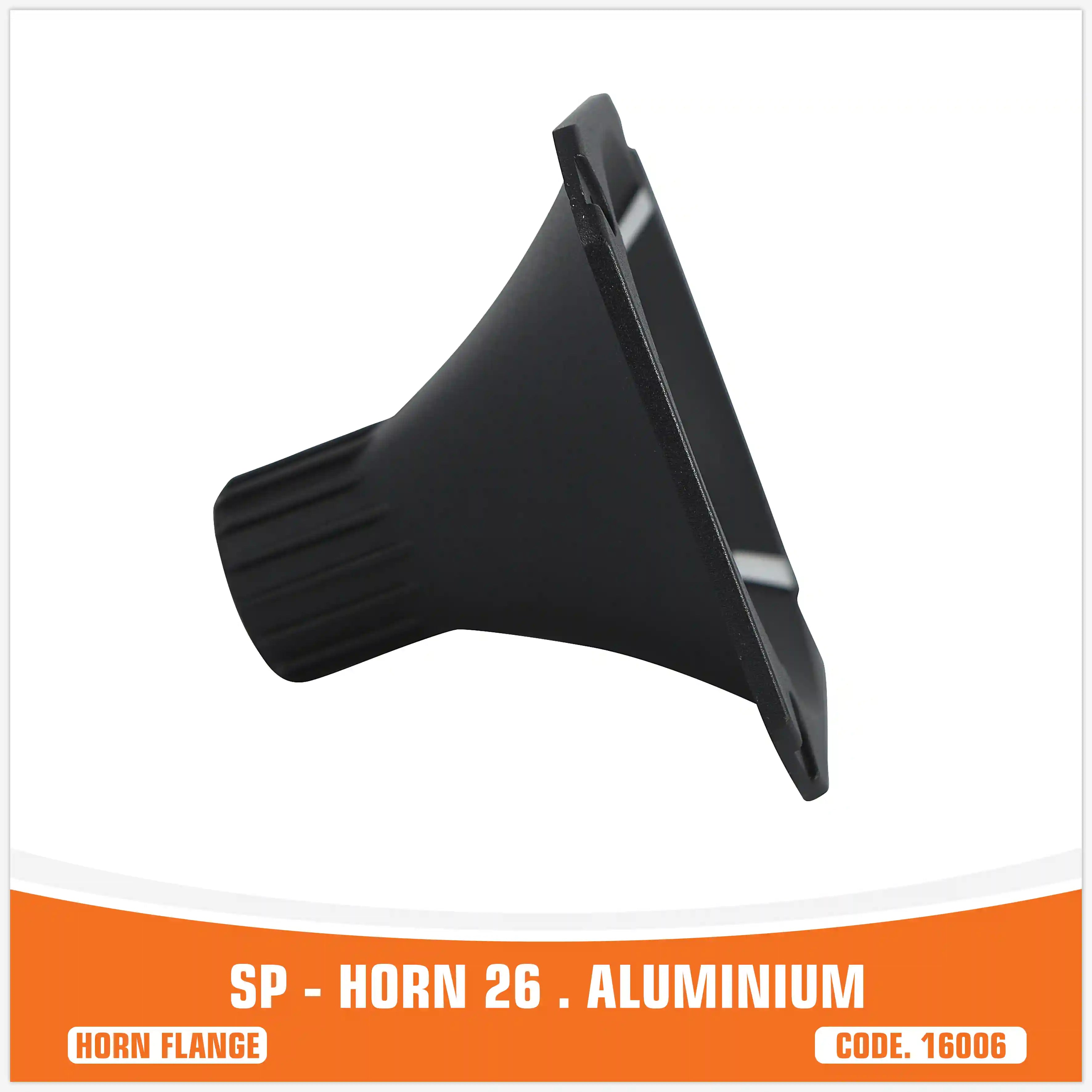 SP HORN 26 ALUMINIUM HORN FOR DRIVER WITH SCREW (UNIT PRICE)