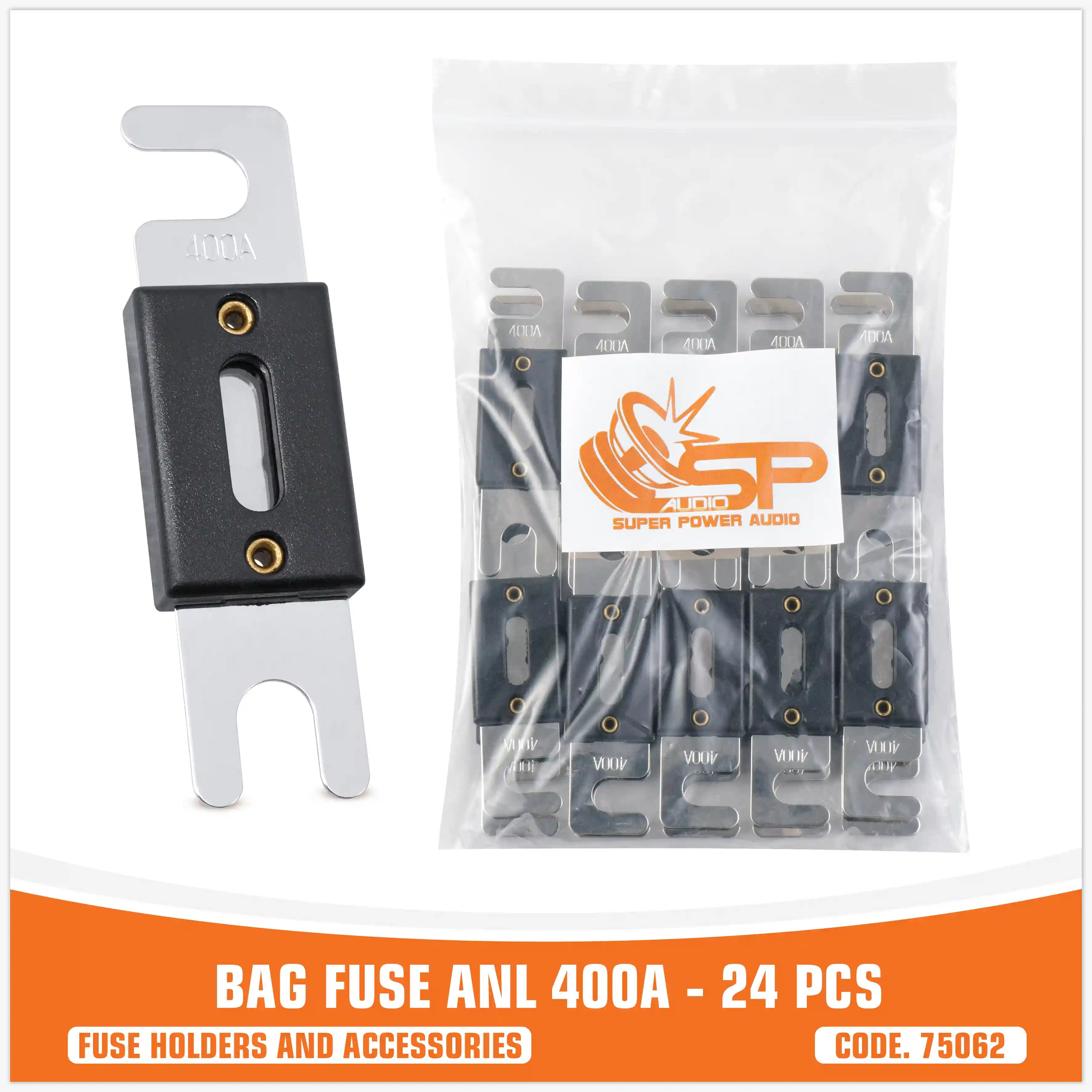 SP ANL 400A FUSE BAG MAXY ANL 24 PCS (PRICE FOR PACK)