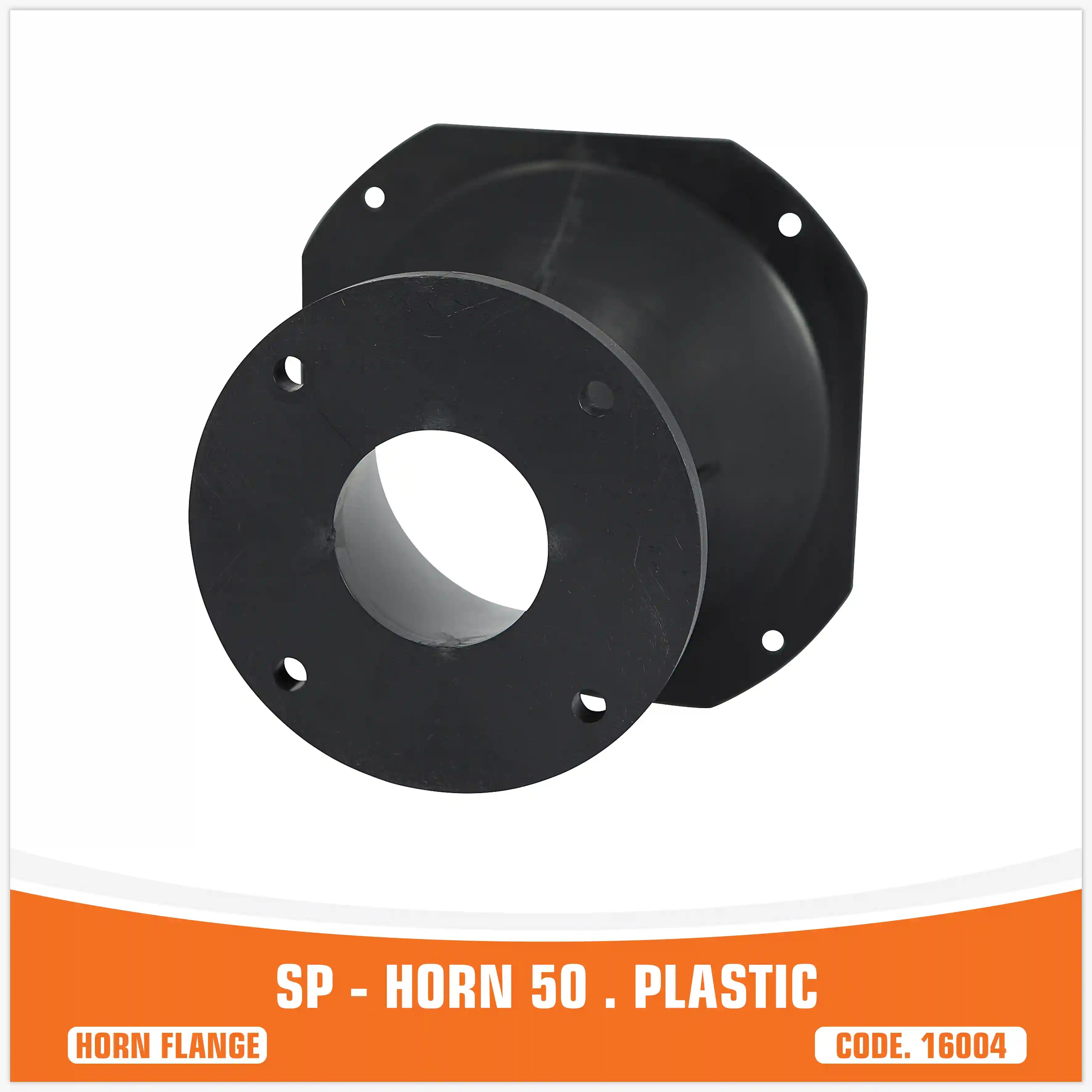 SP-HORN 50 black plastic horn flange for compression driver – SP Audio – view 5