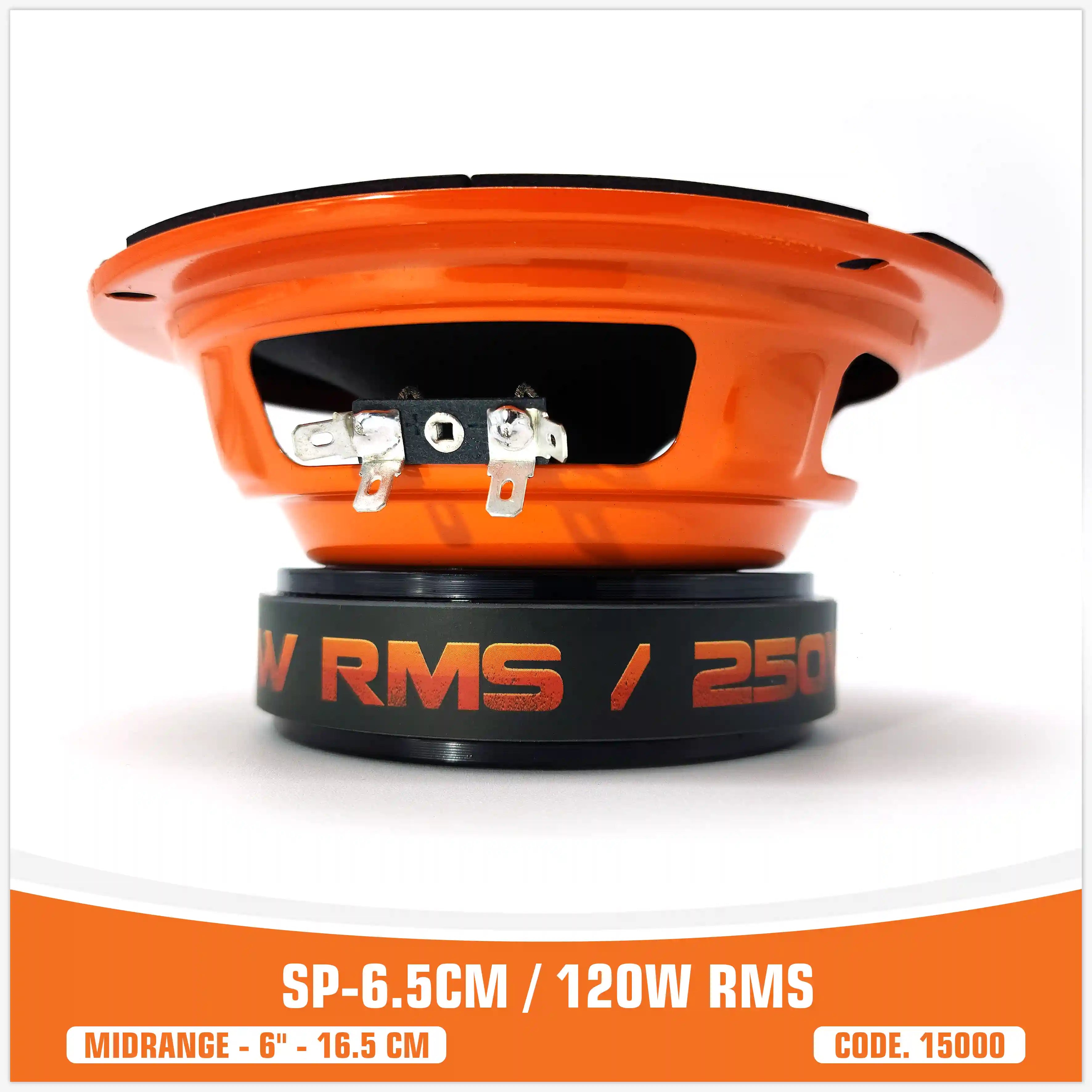 SP 6.5CM MIDRANGE BEST SELLER 6,5"/16,5CM 120W RMS (PAIR PRICE)