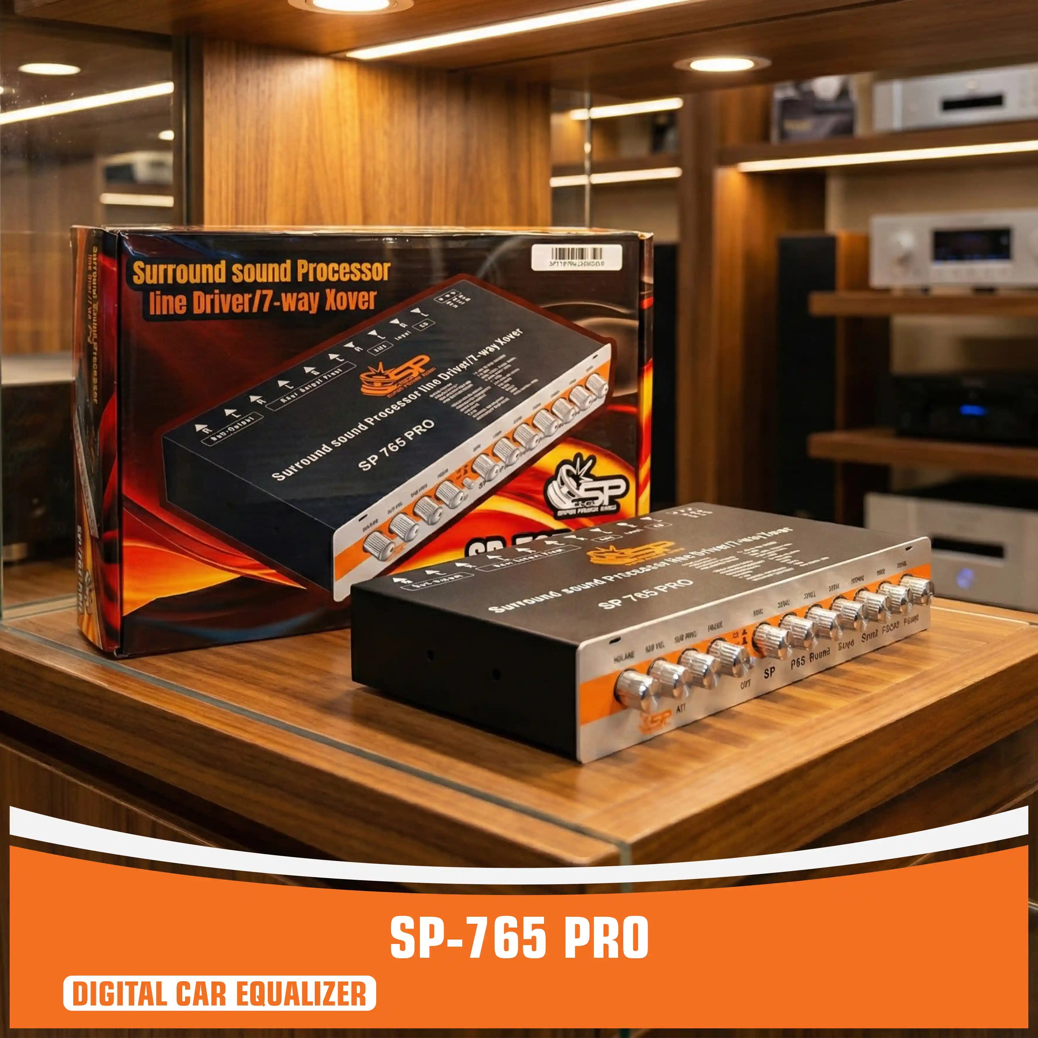 SP-765 PRO - DIGITAL EQUALIZER PROCESSOR
