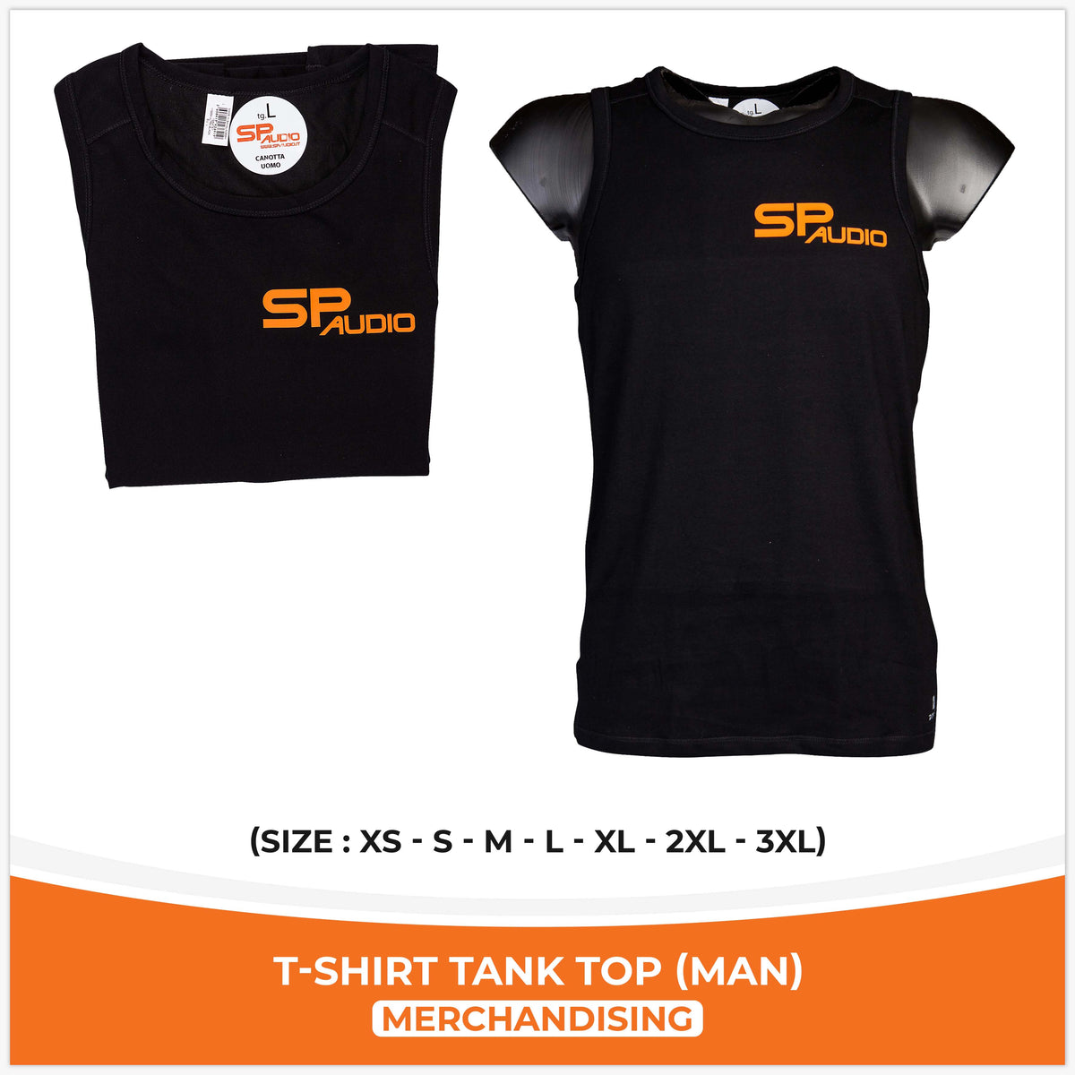 SPAUDIO TANK TOP MAN