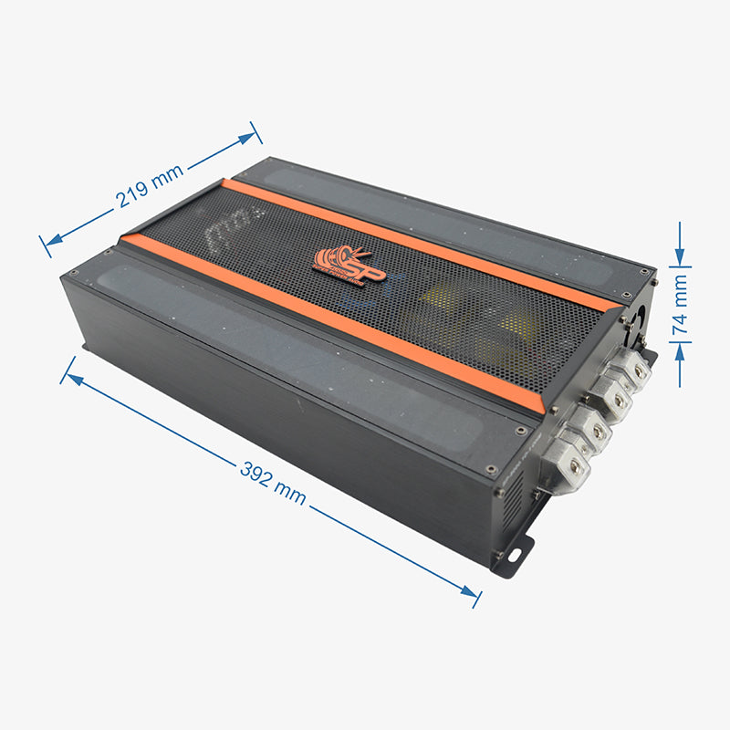 SP-9000.1D @2 ohm 1-channel Class D car amplifier - view 5