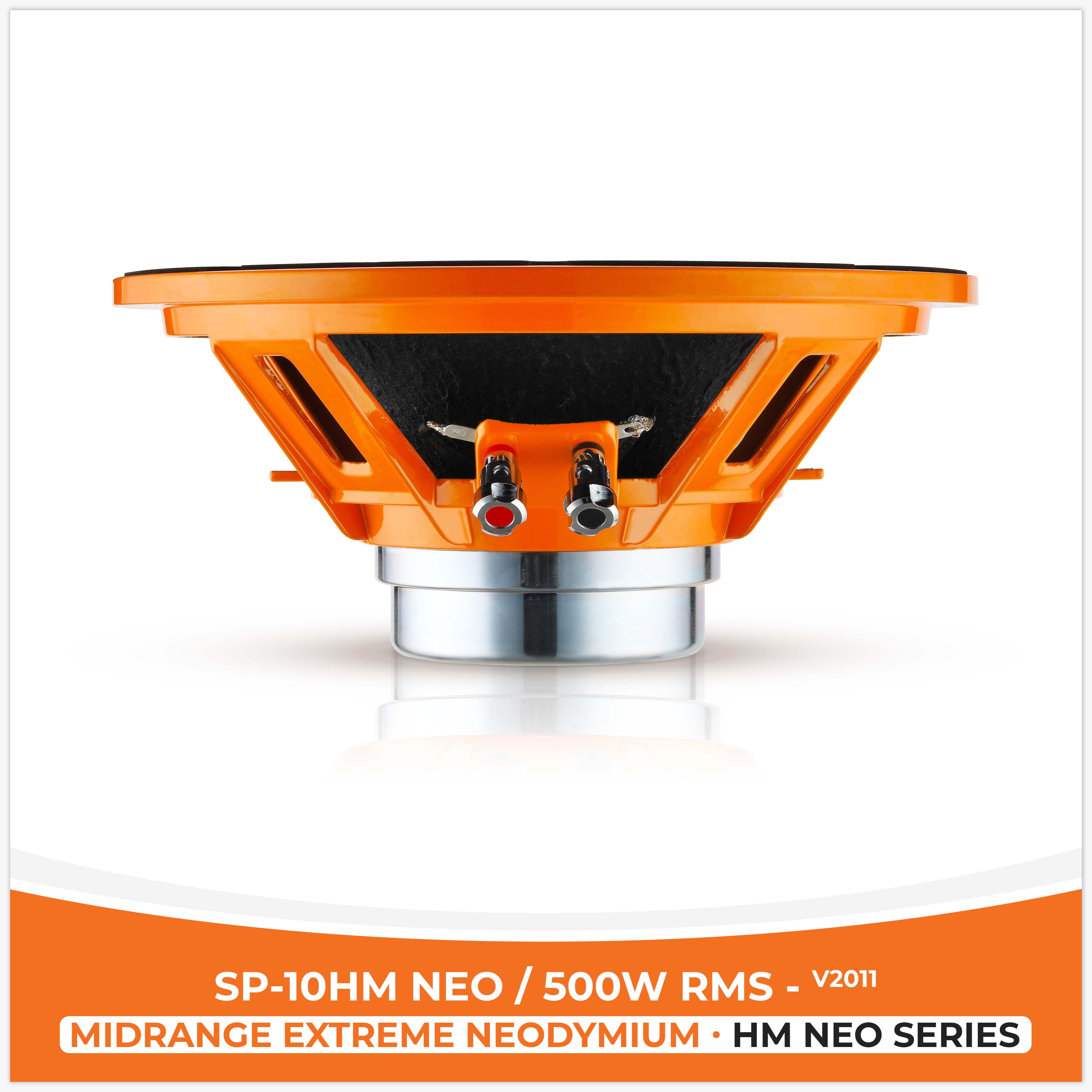 SP 10HM NEO MIDRANGE EXTREME 10"/25CM NEO MAGNET 500W RMS,  V2011 (UNIT PRICE)
